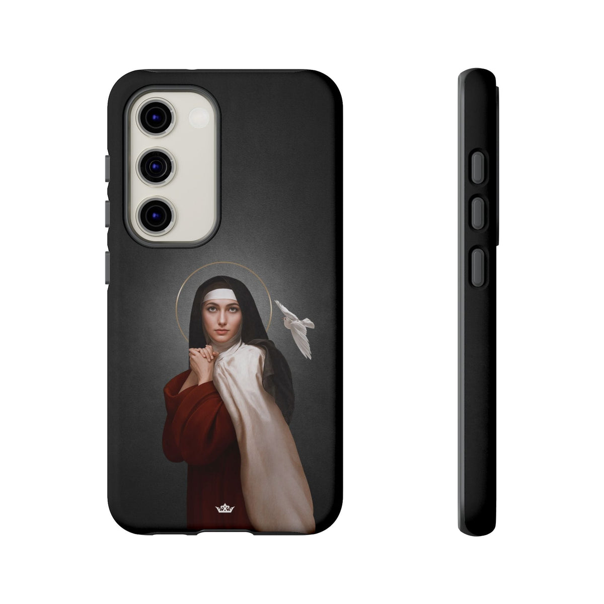 St. Teresa of Avila Hard Phone Case (Dark) Copyright VENXARA