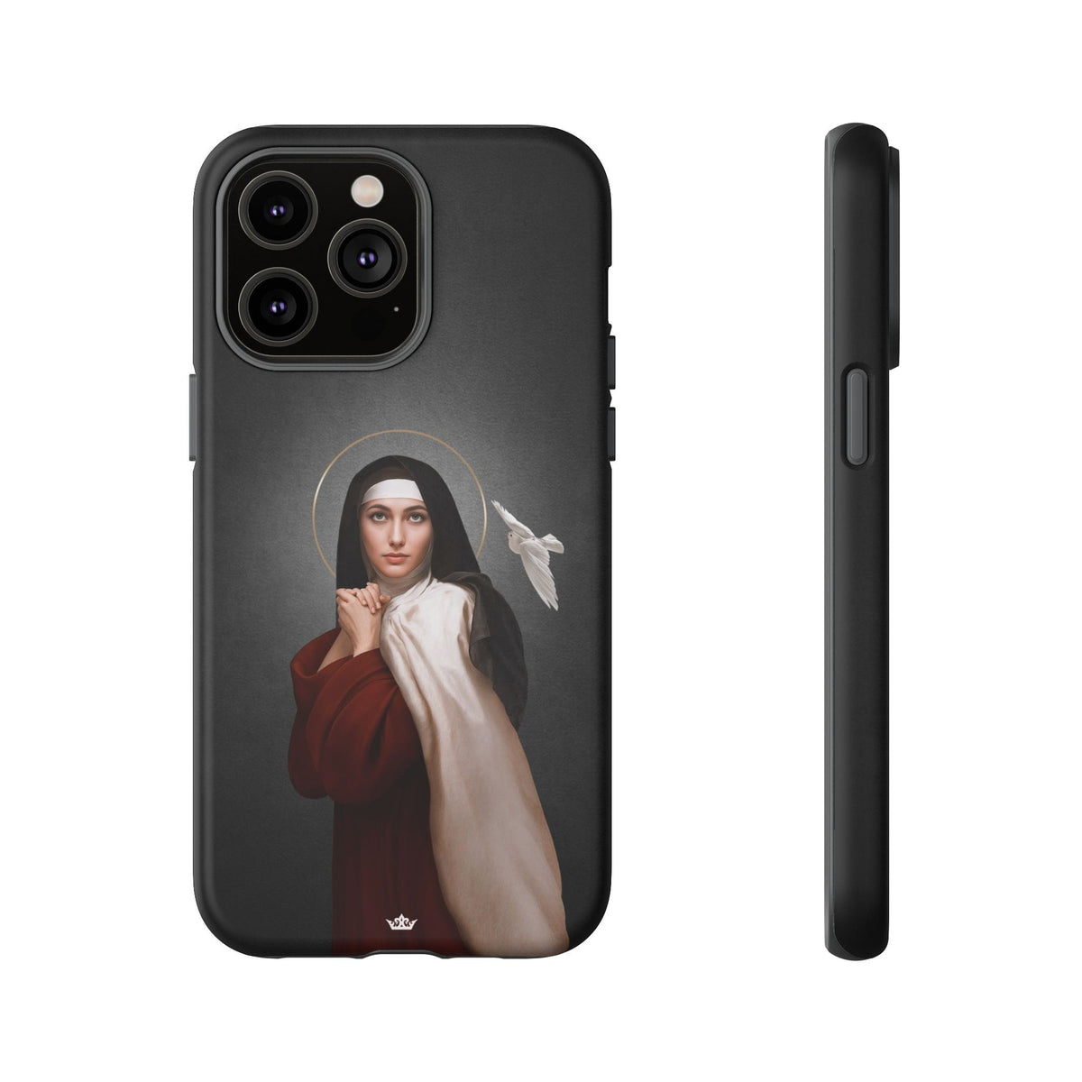 St. Teresa of Avila Hard Phone Case (Dark) Copyright VENXARA