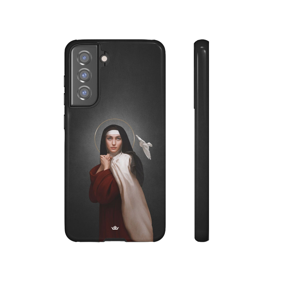 St. Teresa of Avila Hard Phone Case (Dark) Copyright VENXARA