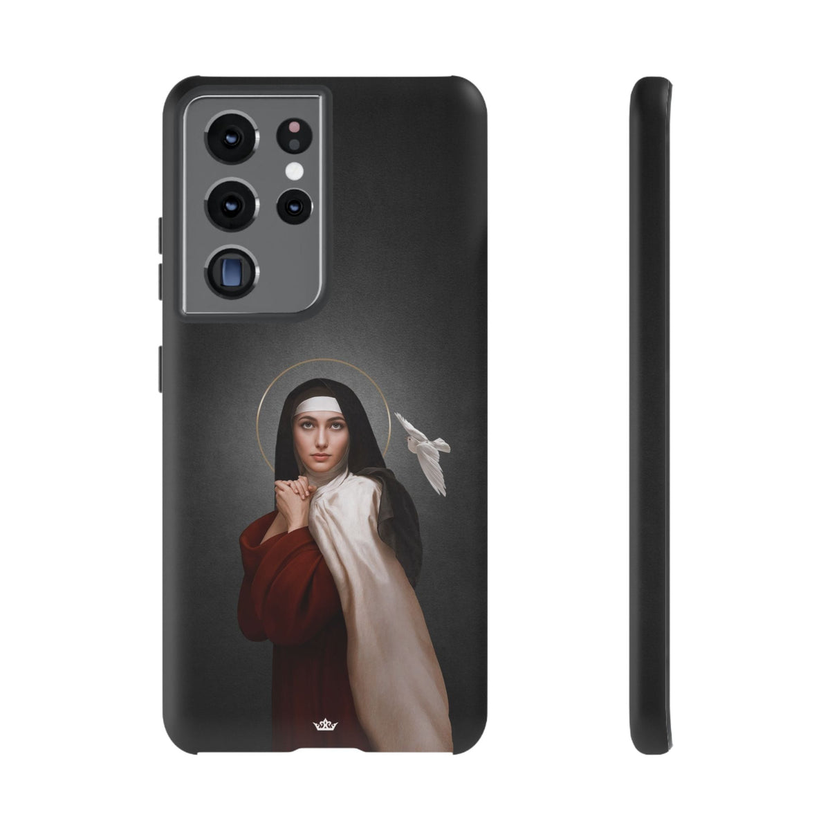 St. Teresa of Avila Hard Phone Case (Dark) Copyright VENXARA
