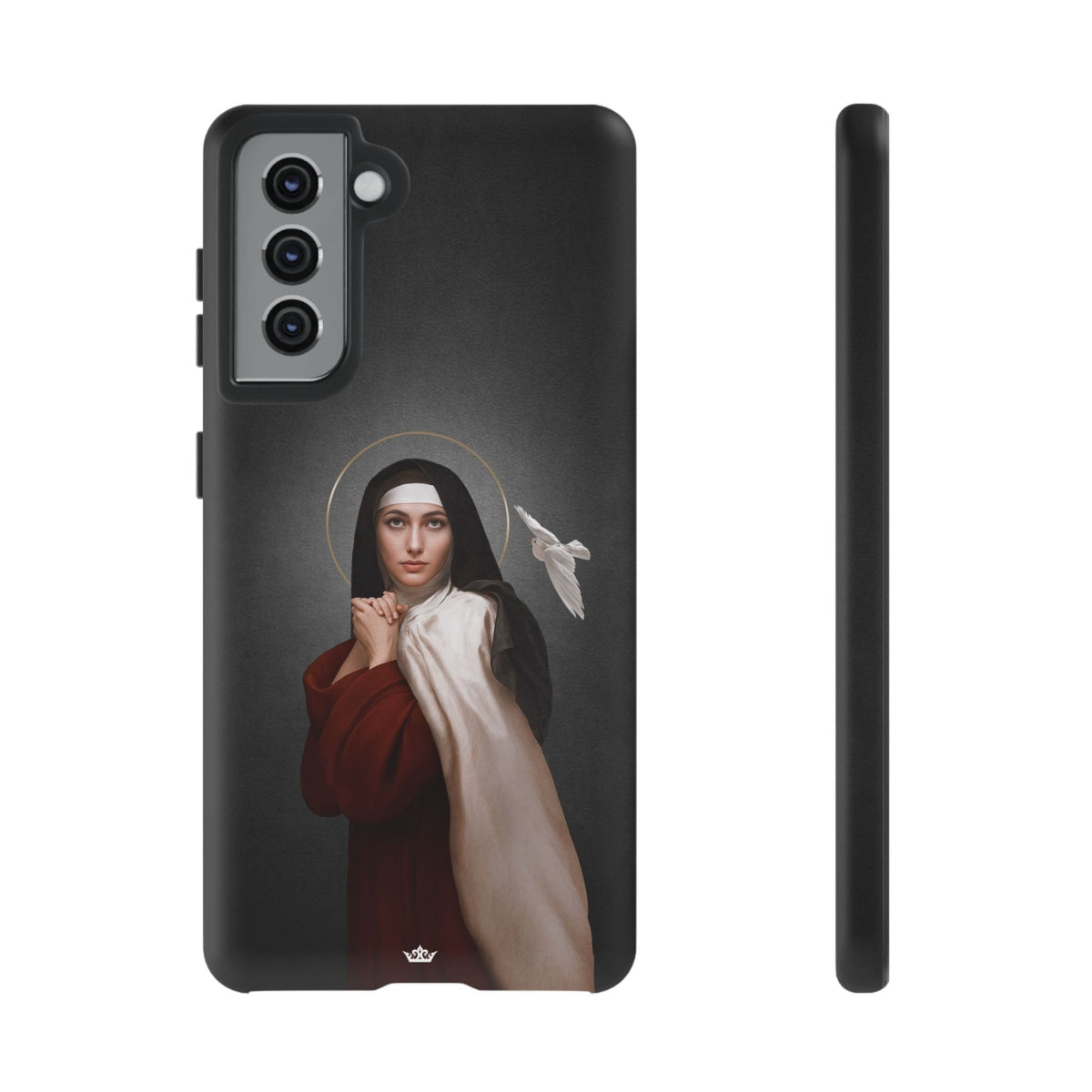St. Teresa of Avila Hard Phone Case (Dark) Copyright VENXARA