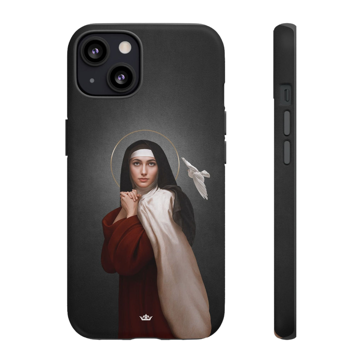 St. Teresa of Avila Hard Phone Case (Dark) Copyright VENXARA
