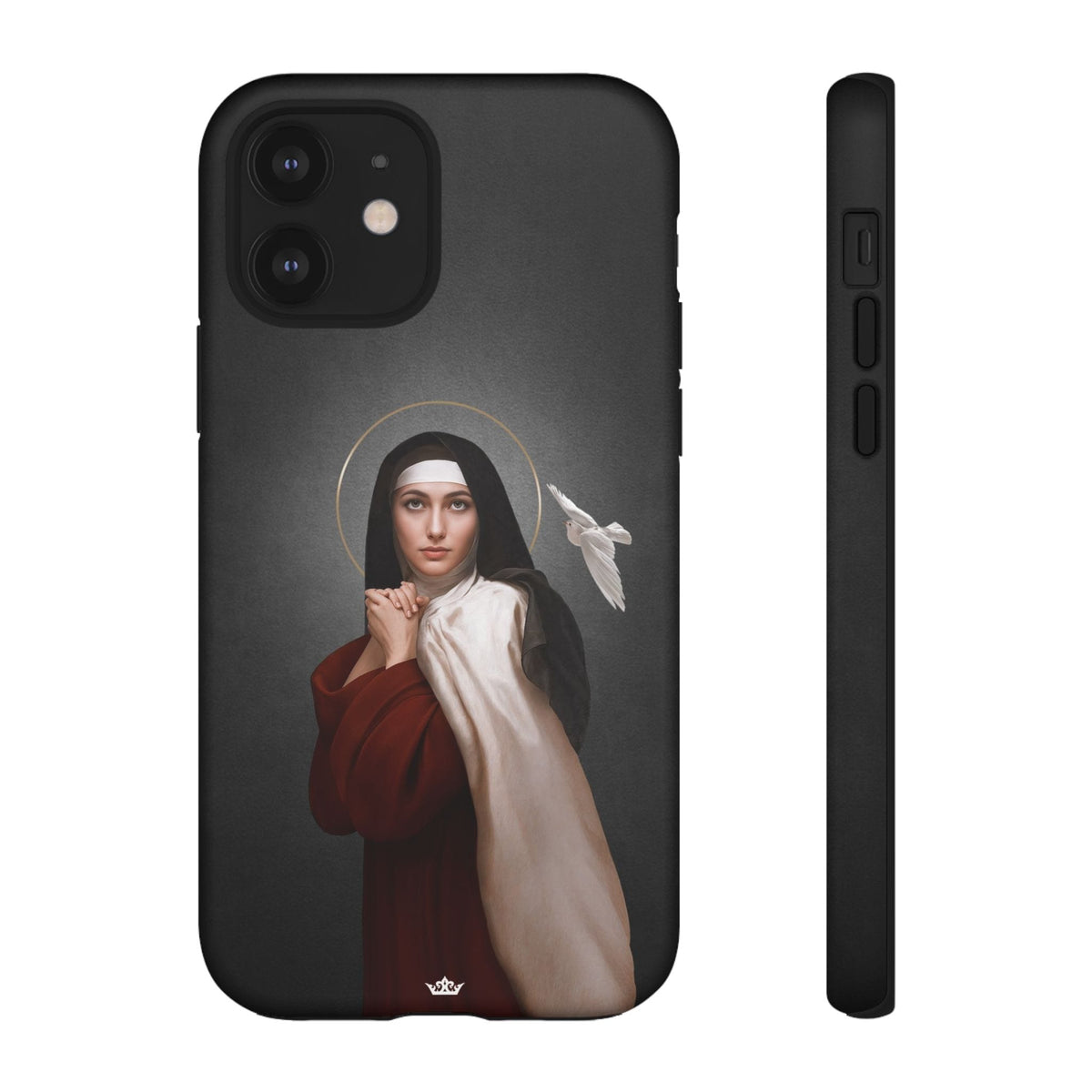 St. Teresa of Avila Hard Phone Case (Dark) Copyright VENXARA
