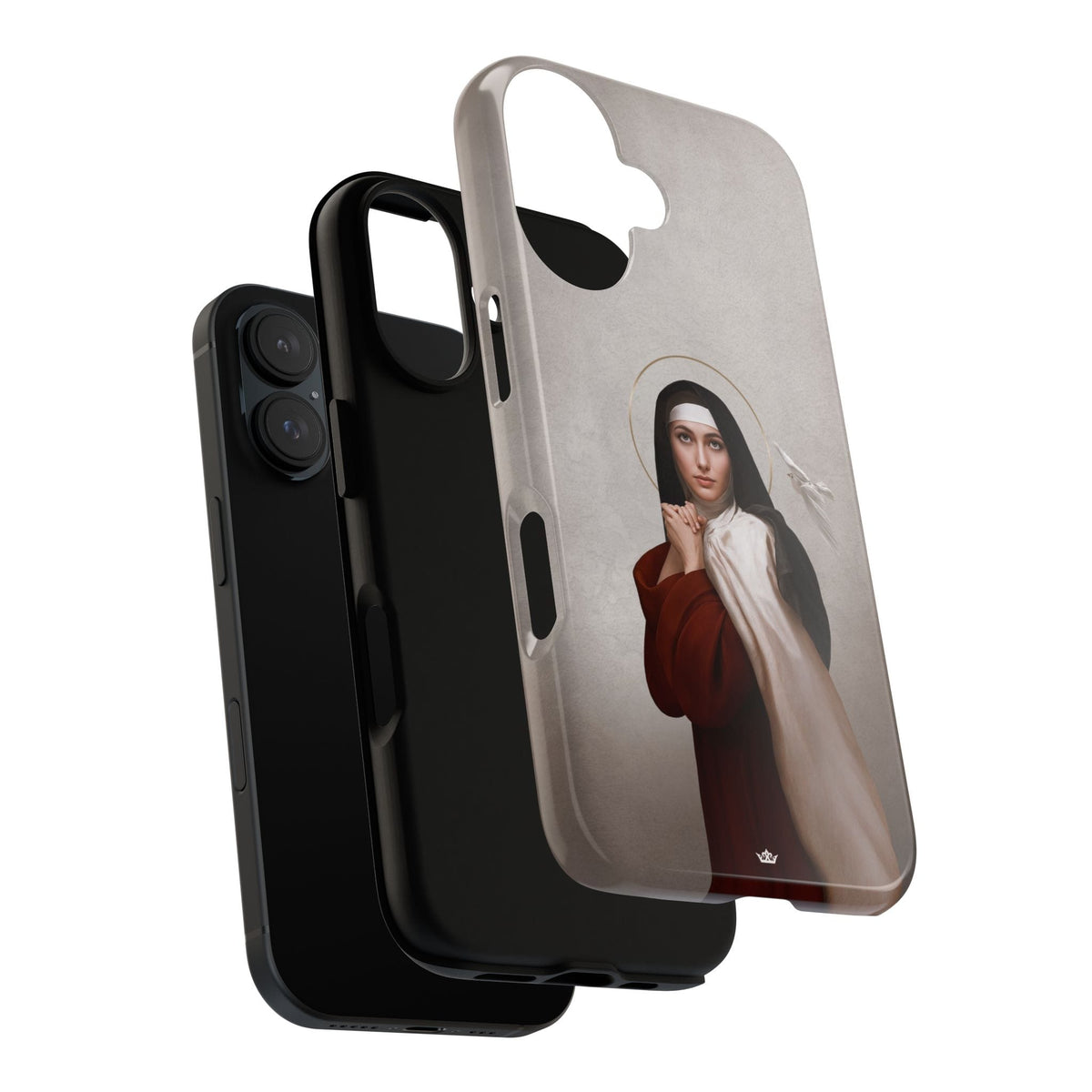 St. Teresa of Avila Hard Phone Case (Light) Copyright VENXARA