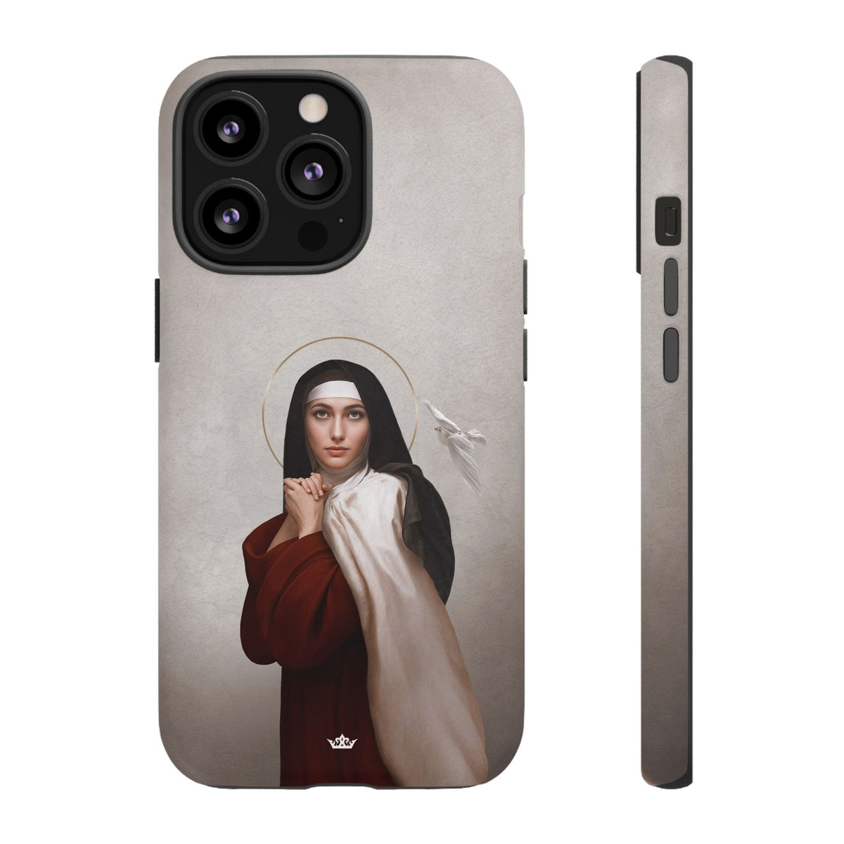 St. Teresa of Avila Hard Phone Case (Light) Copyright VENXARA