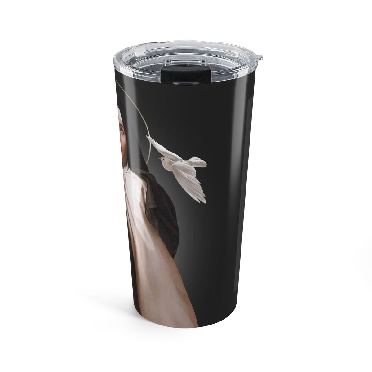 St. Teresa of Avila Lord's Prayer Tumbler (Ash 20 oz) Copyright VENXARA