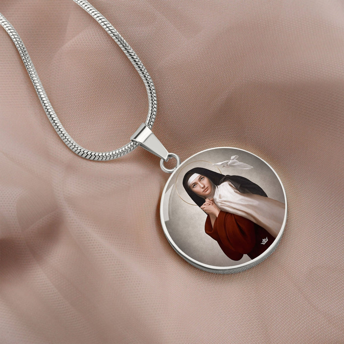 St. Teresa of Avila Pendant Necklace Copyright VENXARA