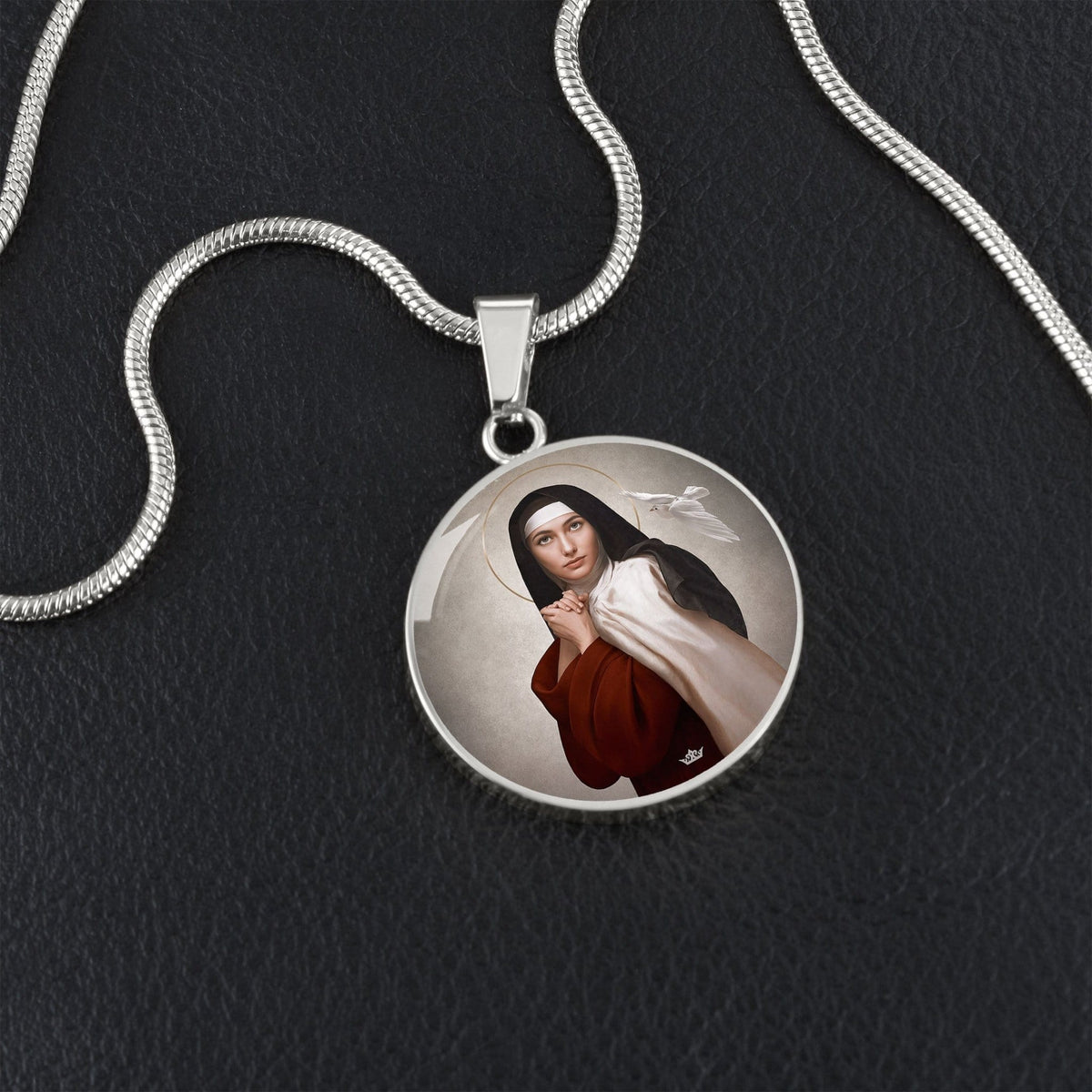 St. Teresa of Avila Pendant Necklace Copyright VENXARA