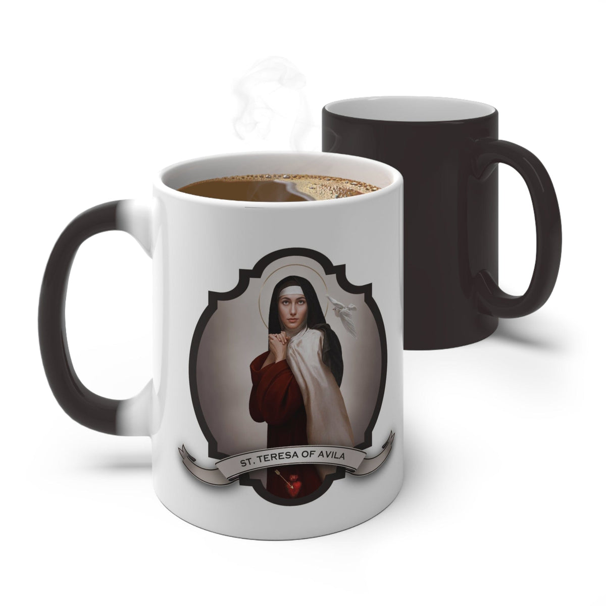 St. Teresa of Avila Transitional Mug Copyright VENXARA