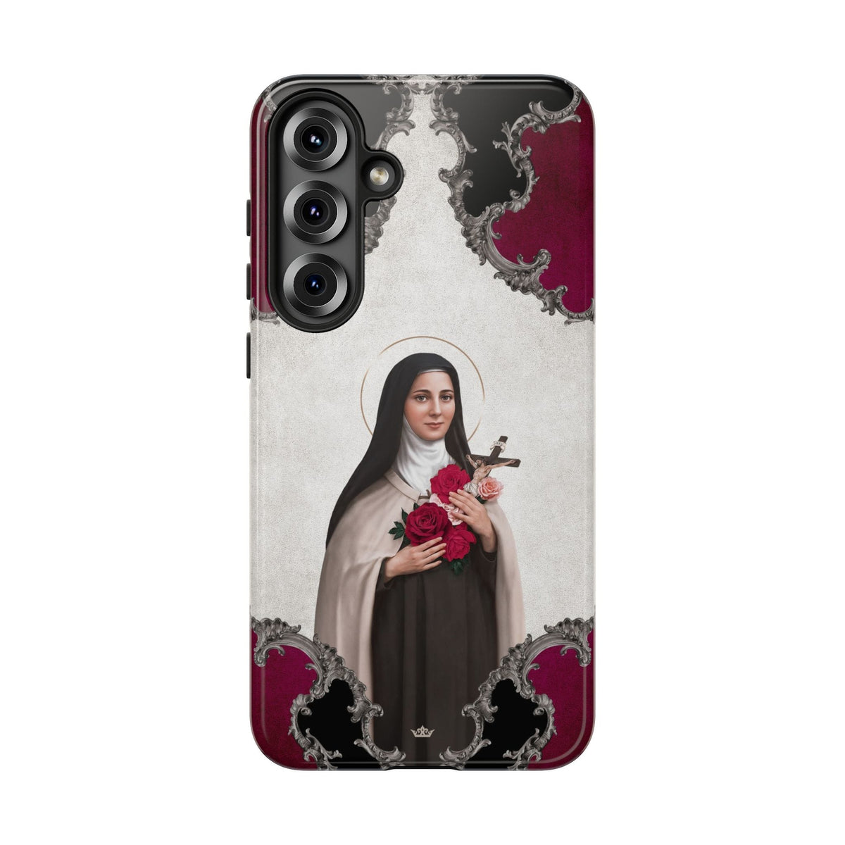 St. Therese of Lisieux Hard Phone Case (Baroque) Copyright VENXARA