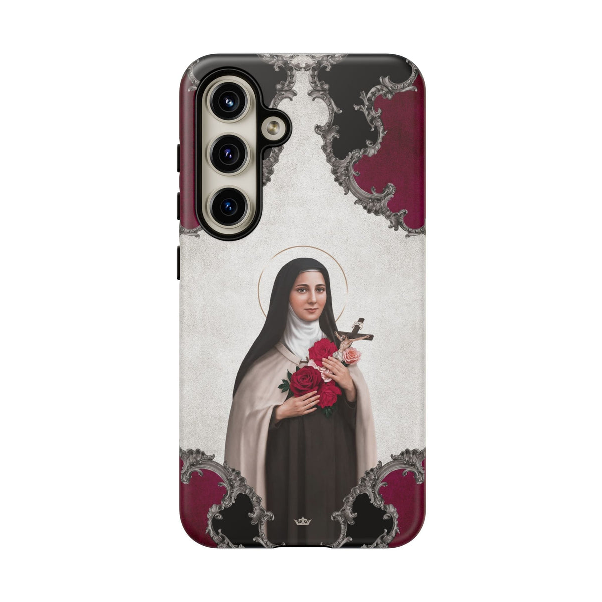St. Therese of Lisieux Hard Phone Case (Baroque) Copyright VENXARA