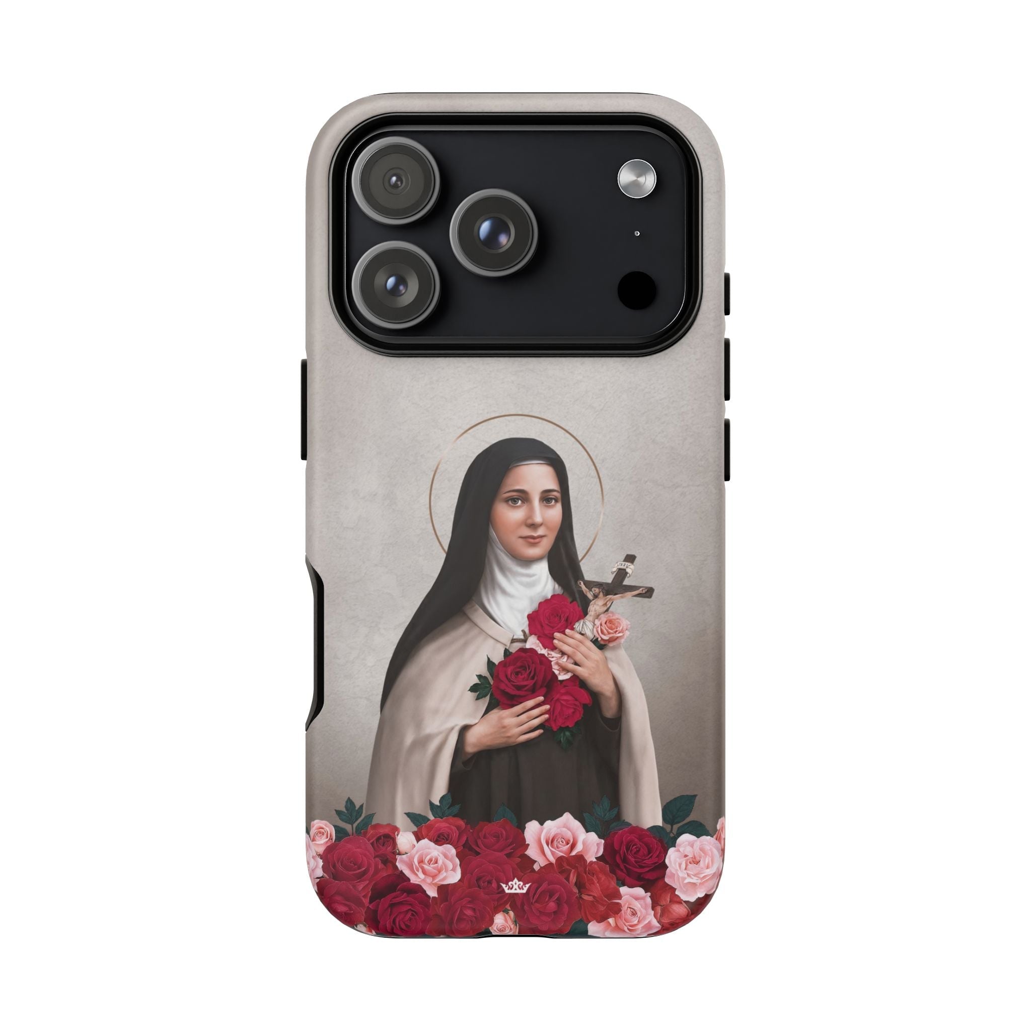 St. Therese of Lisieux Hard Phone Case (Light) - VENXARA