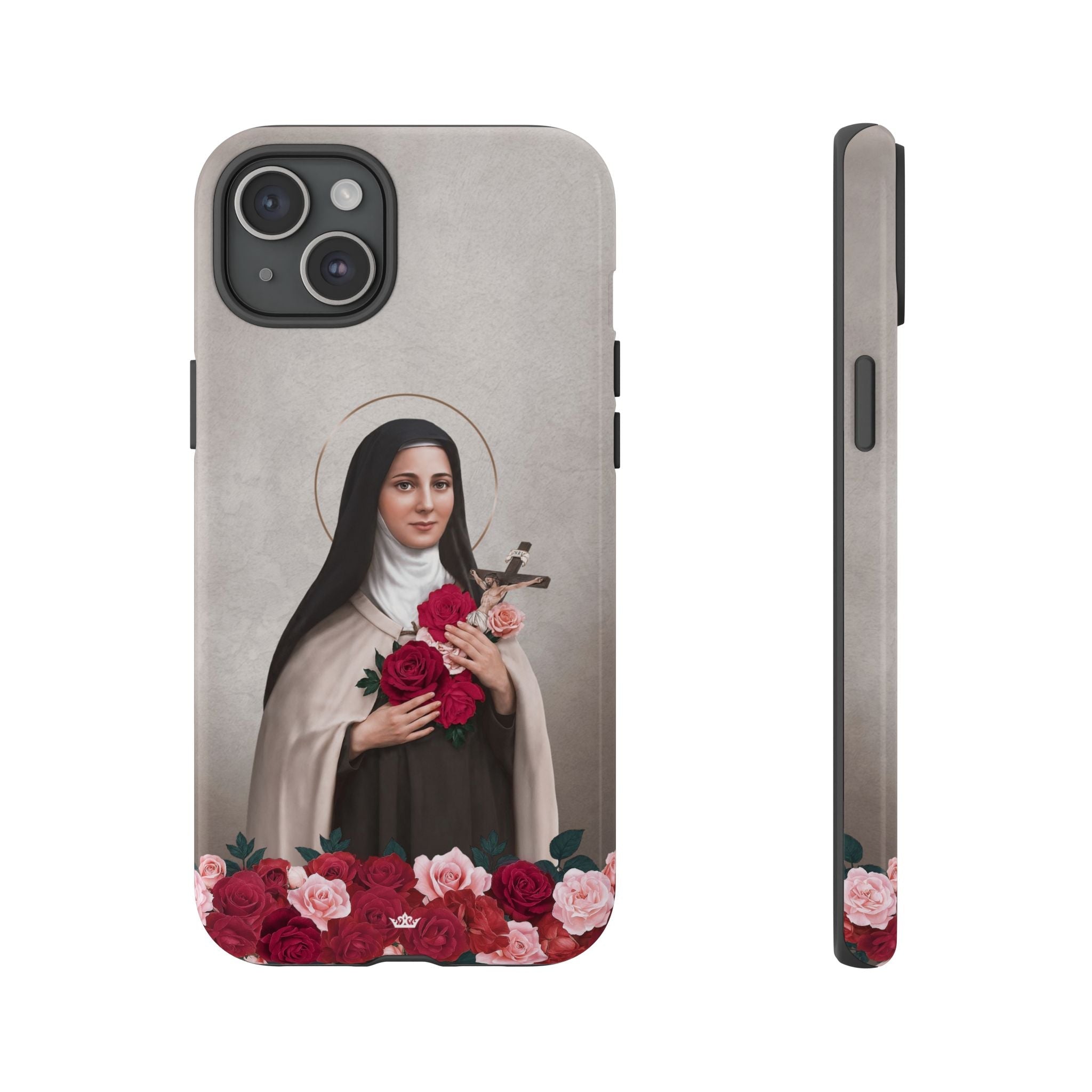 St. Therese of Lisieux Hard Phone Case (Light) - VENXARA