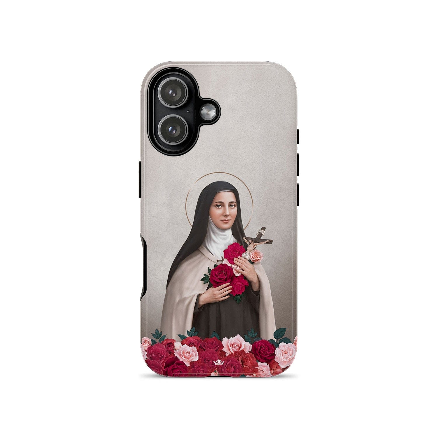 St. Therese of Lisieux Hard Phone Case (Light) Copyright VENXARA