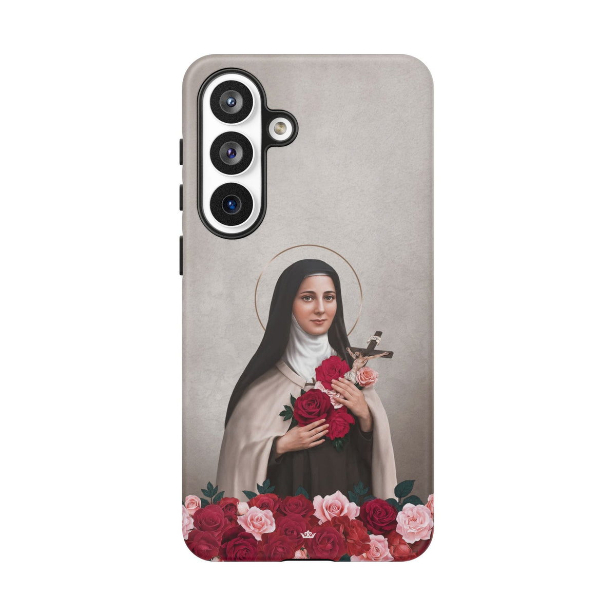 St. Therese of Lisieux Hard Phone Case (Light) Copyright VENXARA