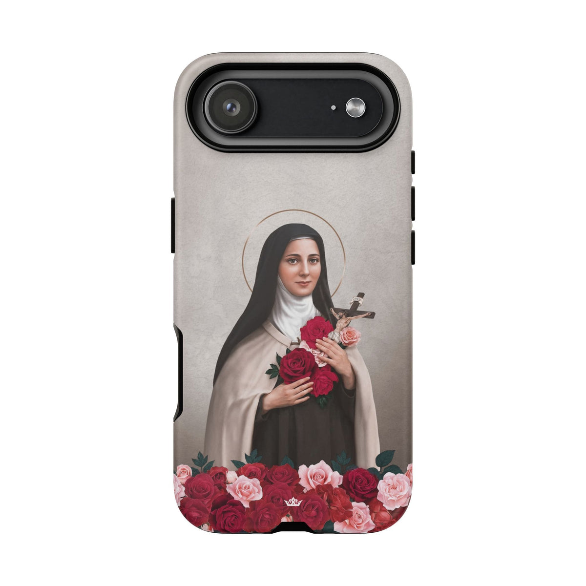 St. Therese of Lisieux Hard Phone Case (Light) Copyright VENXARA