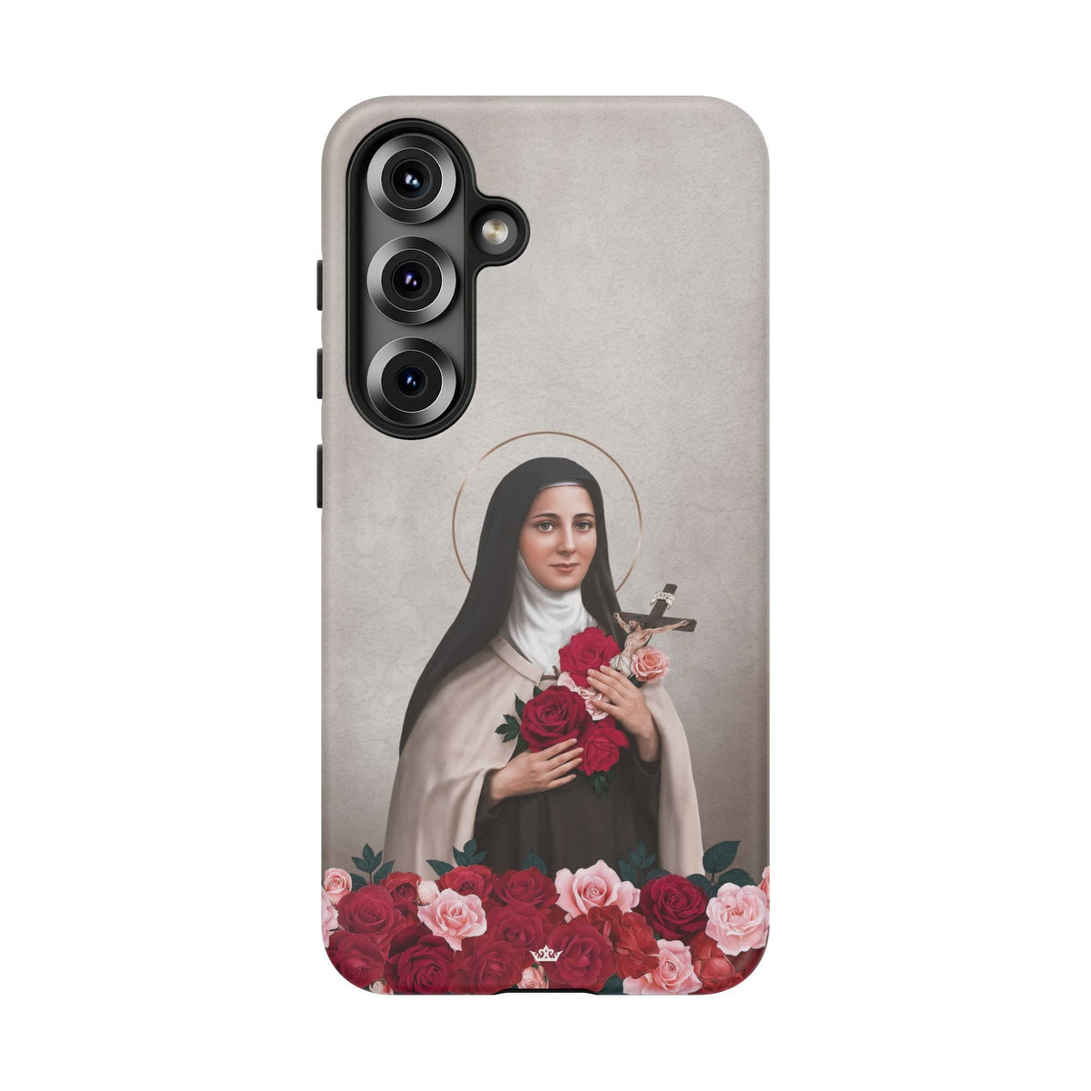 St. Therese of Lisieux Hard Phone Case (Light) Copyright VENXARA