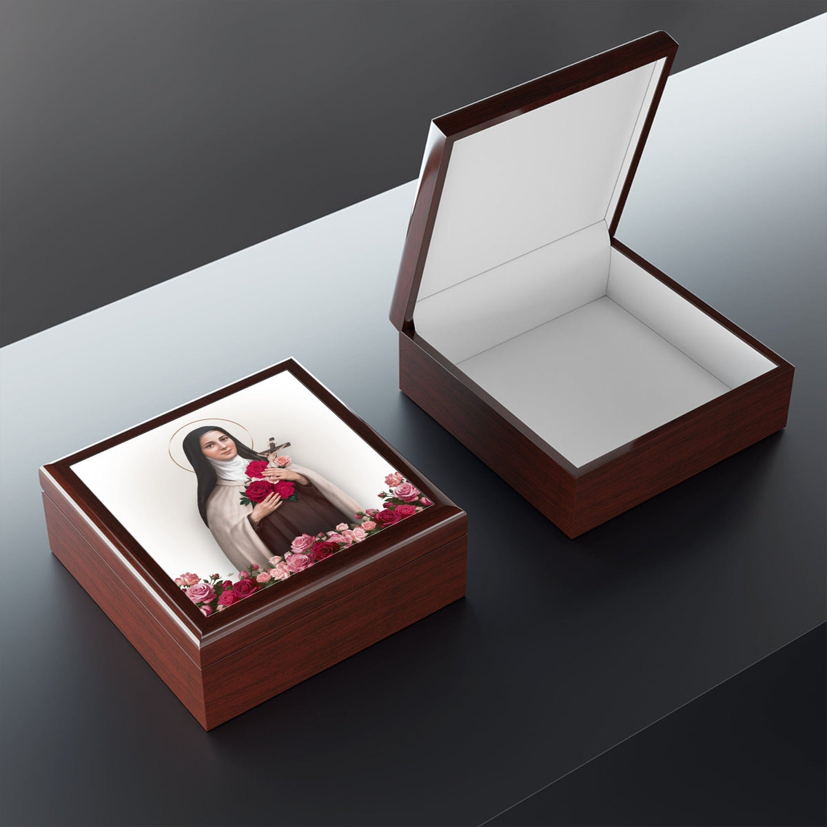 St. Therese of Lisieux Keepsake Box Copyright VENXARA