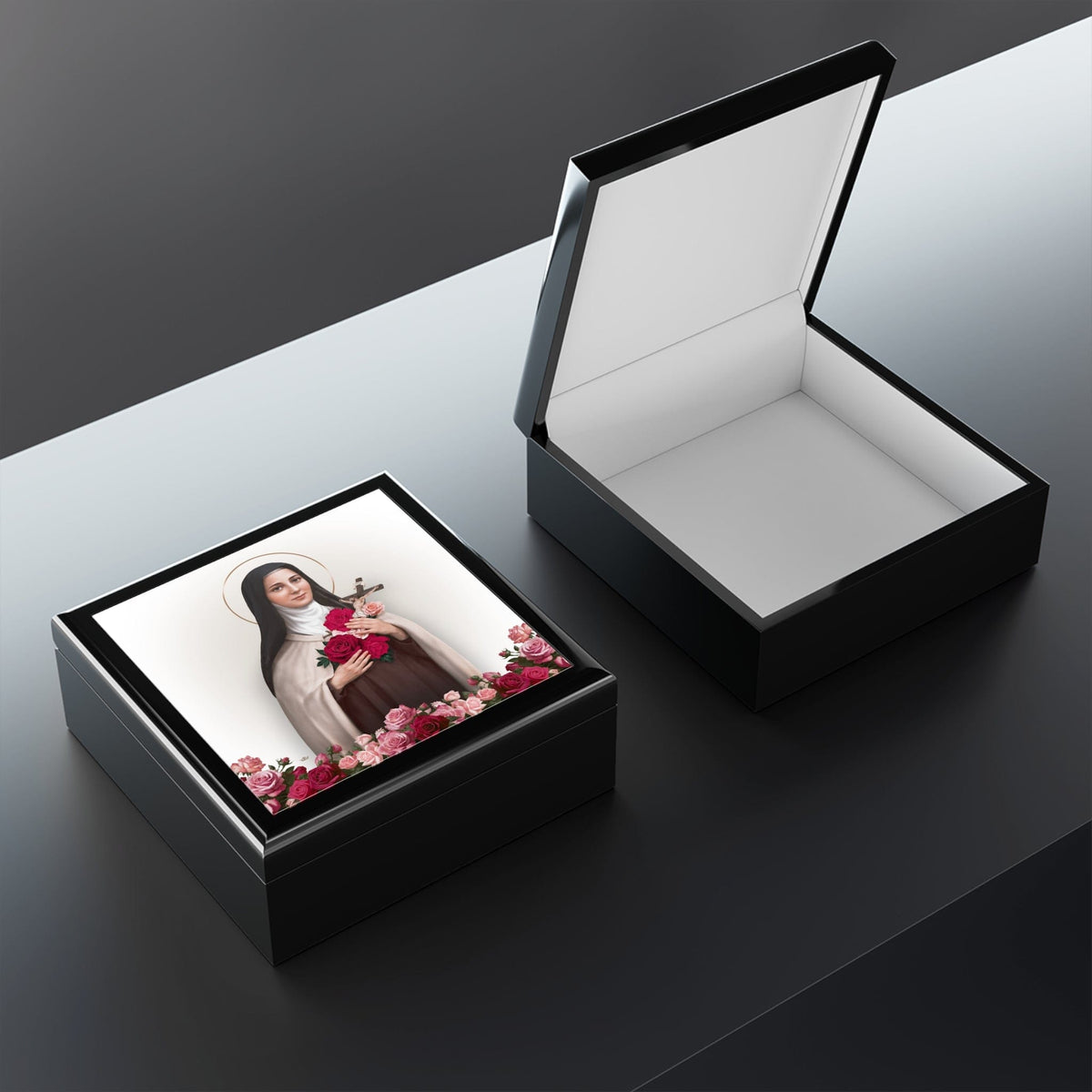St. Therese of Lisieux Keepsake Box Copyright VENXARA