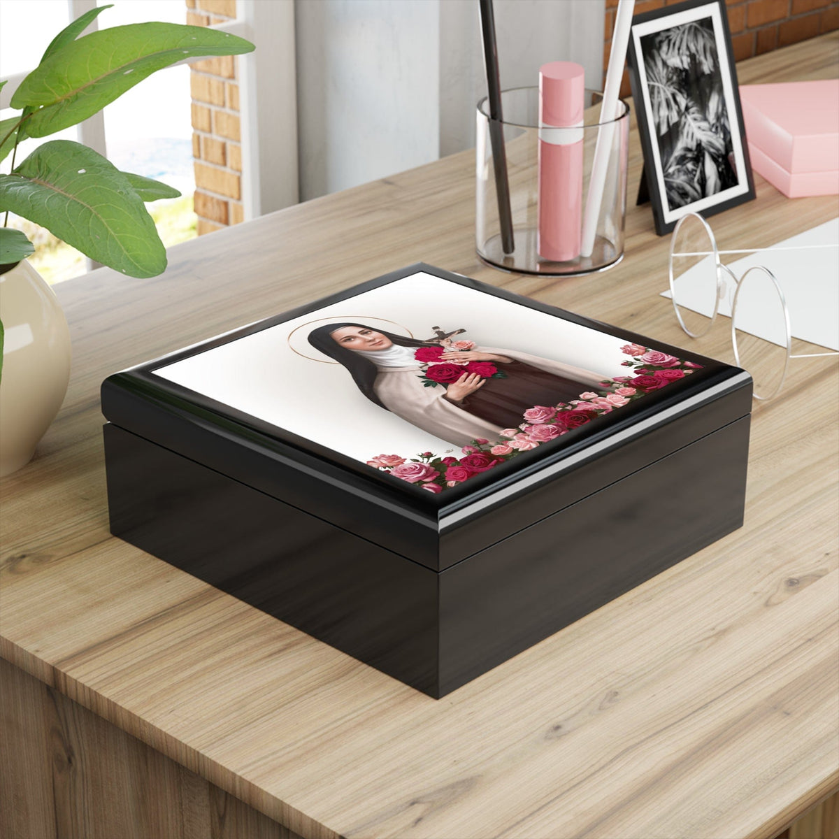 St. Therese of Lisieux Keepsake Box Copyright VENXARA