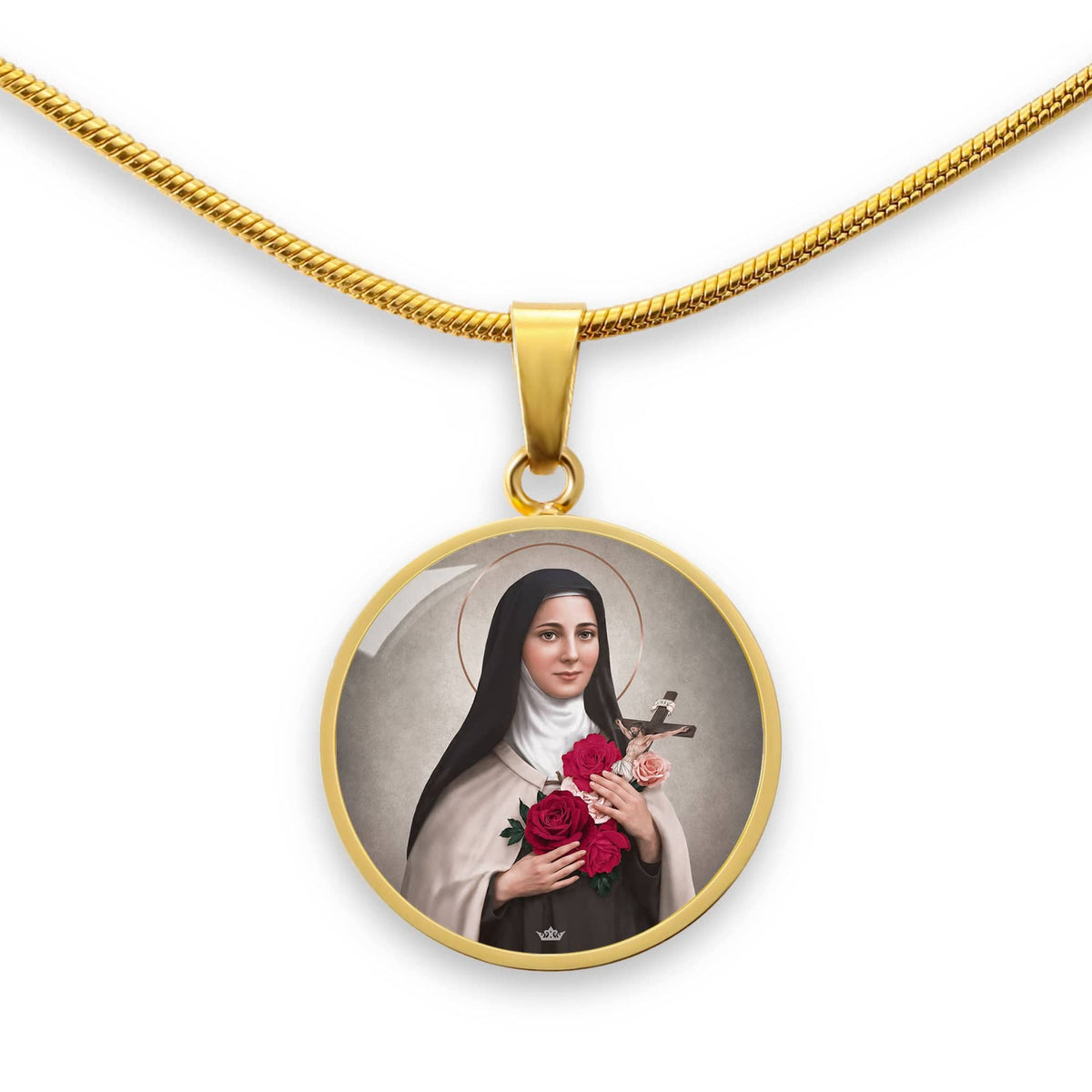 St. Therese of Lisieux Pendant Necklace Copyright VENXARA