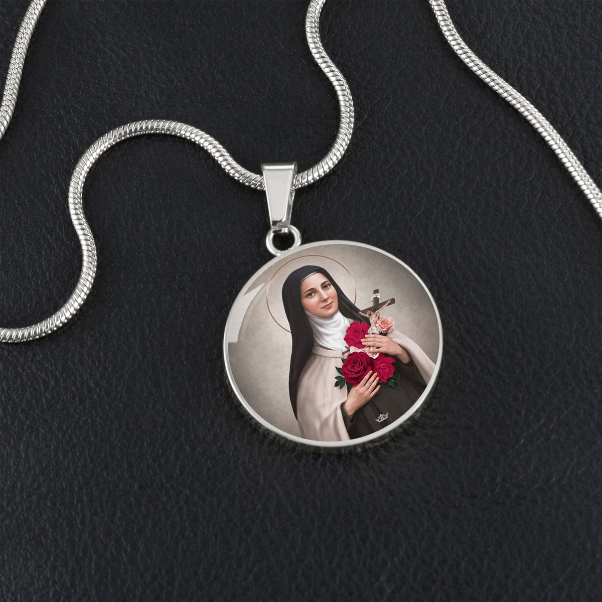 St. Therese of Lisieux Pendant Necklace Copyright VENXARA