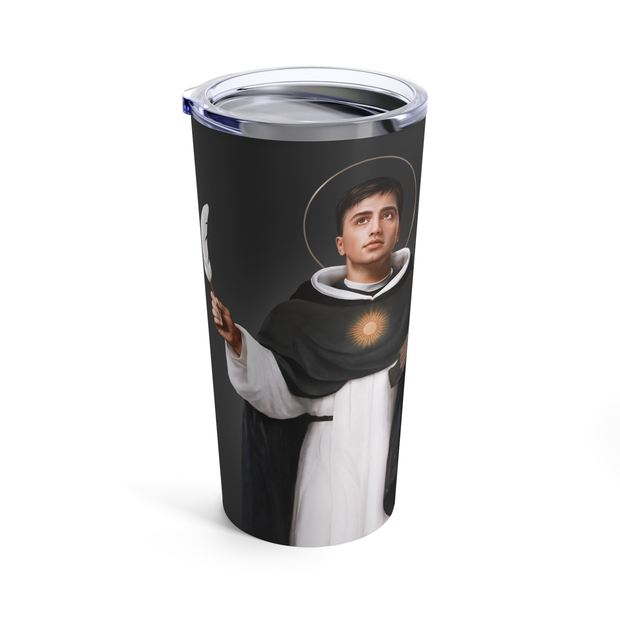 St. Thomas Aquinas Lord's Prayer Tumbler 20 oz. (Ash) - VENXARA®