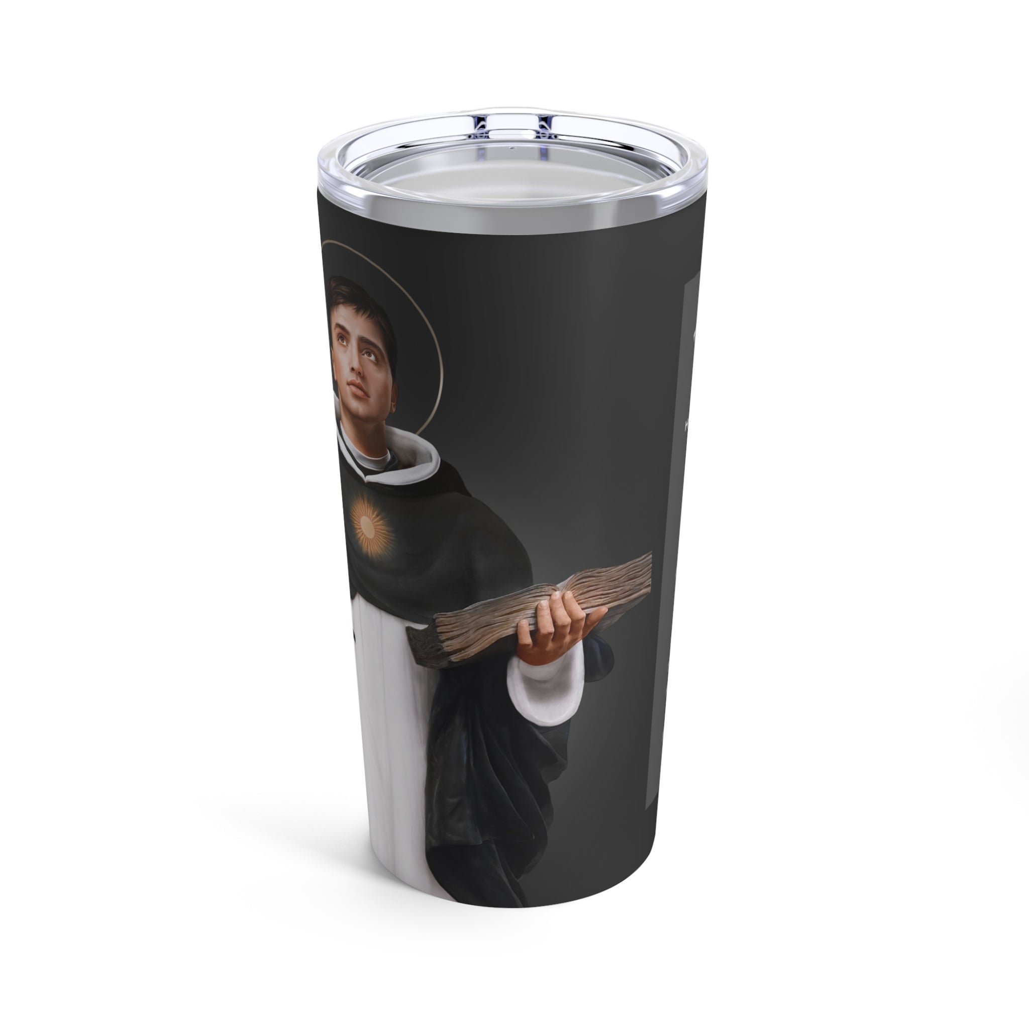 St. Thomas Aquinas Lord's Prayer Tumbler 20 oz. (Ash) - VENXARA®