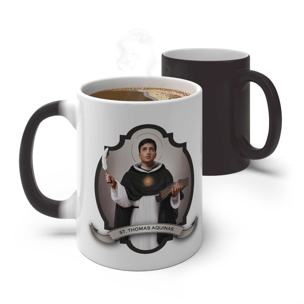 St. Thomas Aquinas Transitional Mug Copyright VENXARA