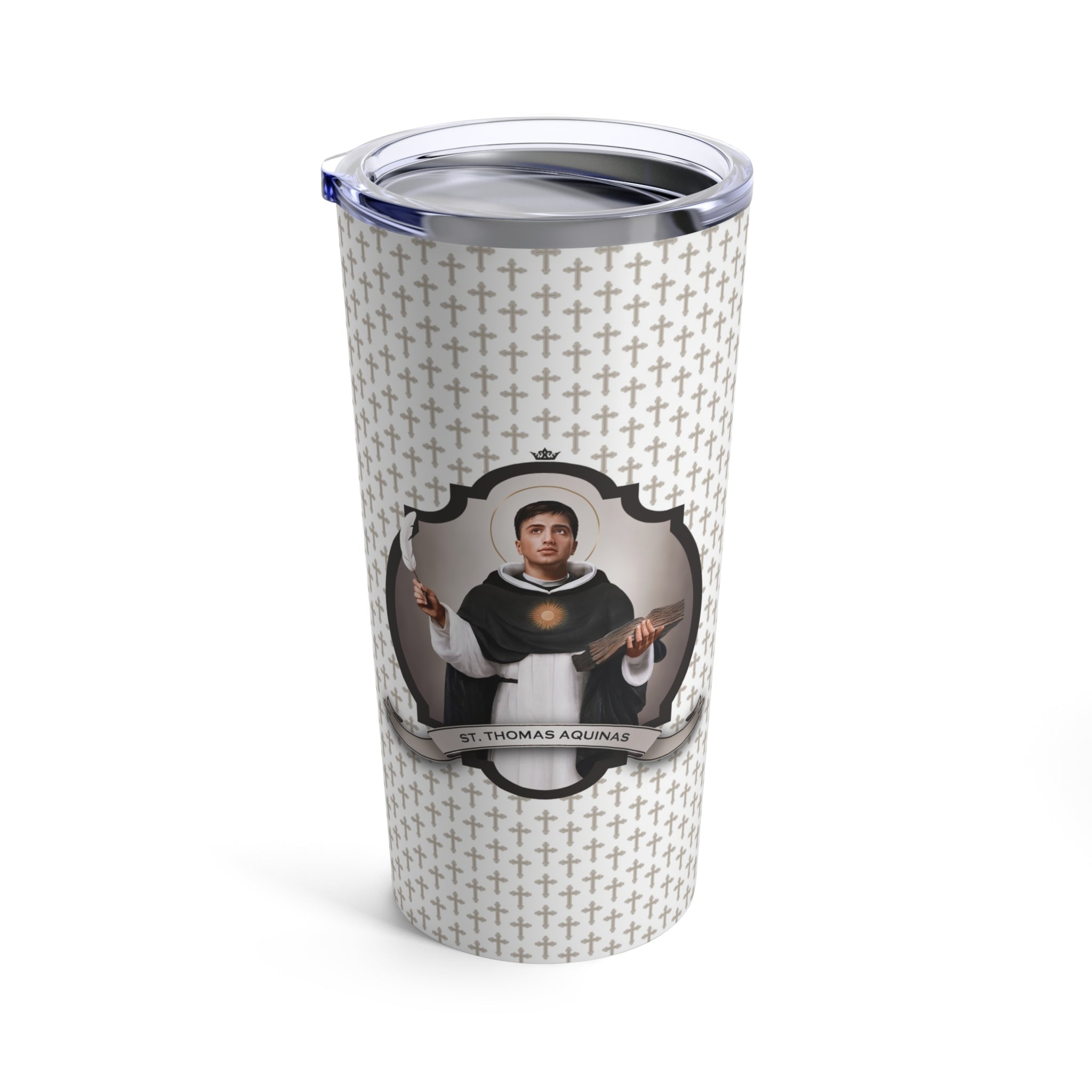 St. Thomas Aquinas Tumbler 20 oz. - VENXARA®