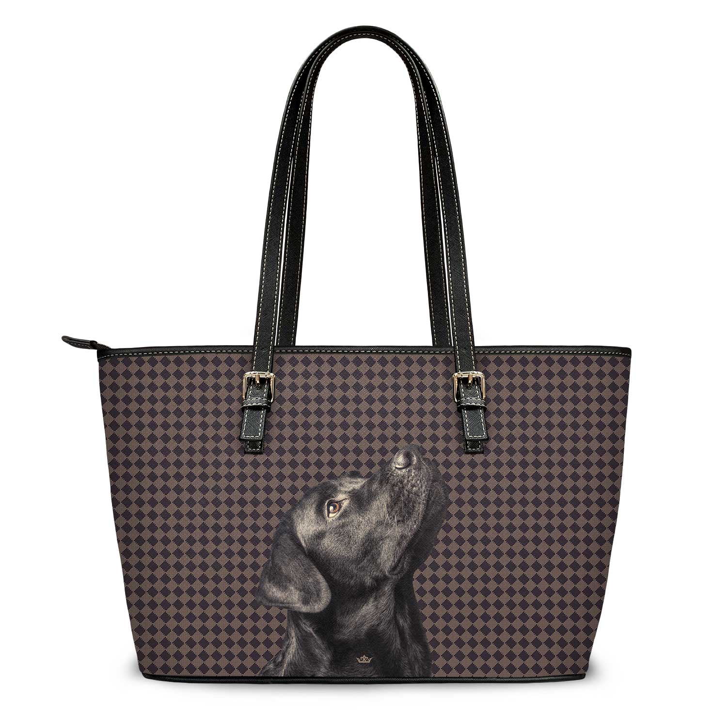 Zulu Tote Bag (Chequered Cocoa) - VENXARA®