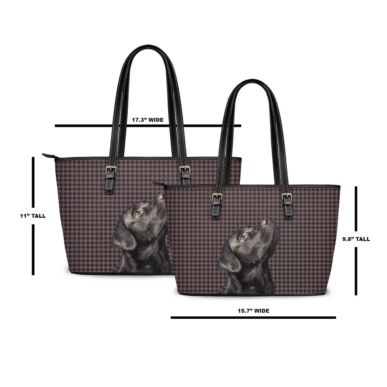 Zulu Tote Bag (Chequered Cocoa) - VENXARA®