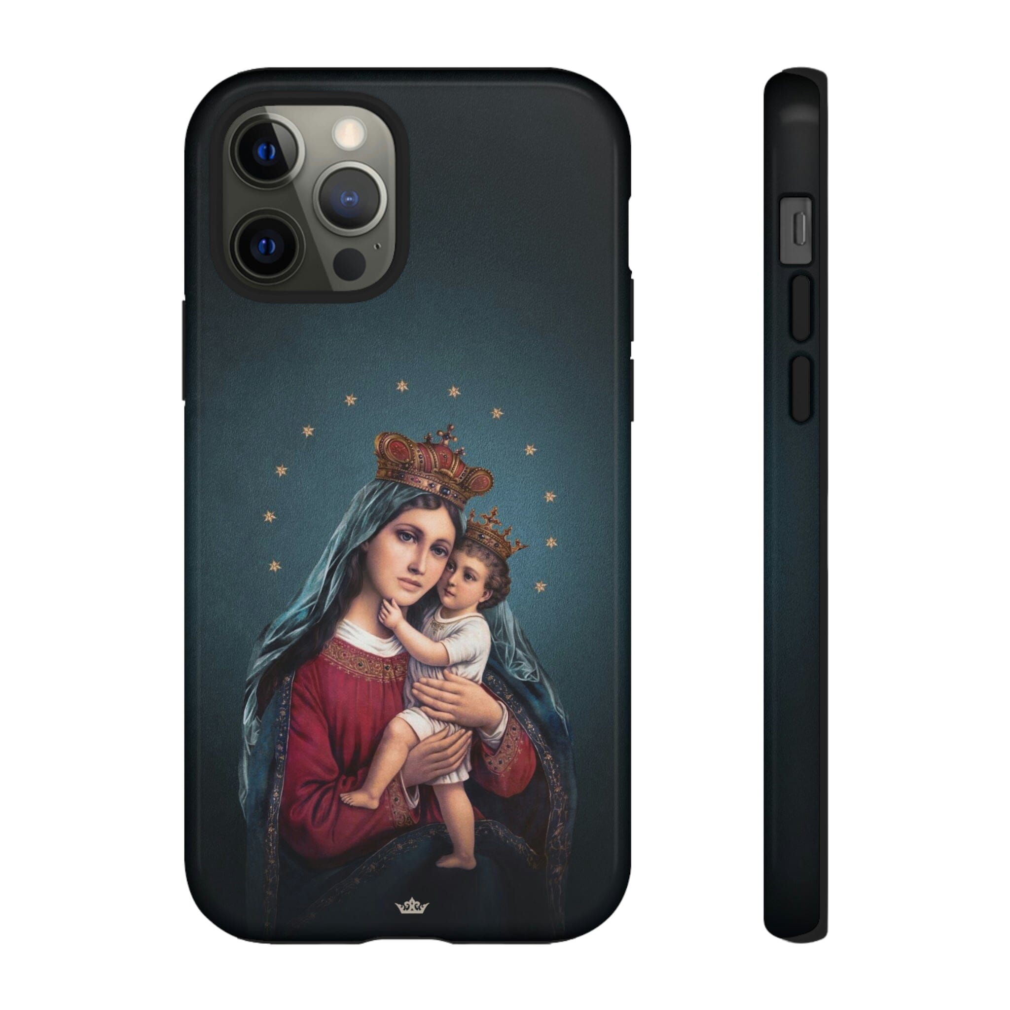 Divine King and Queen Hard Phone Case (Midnight Blue)