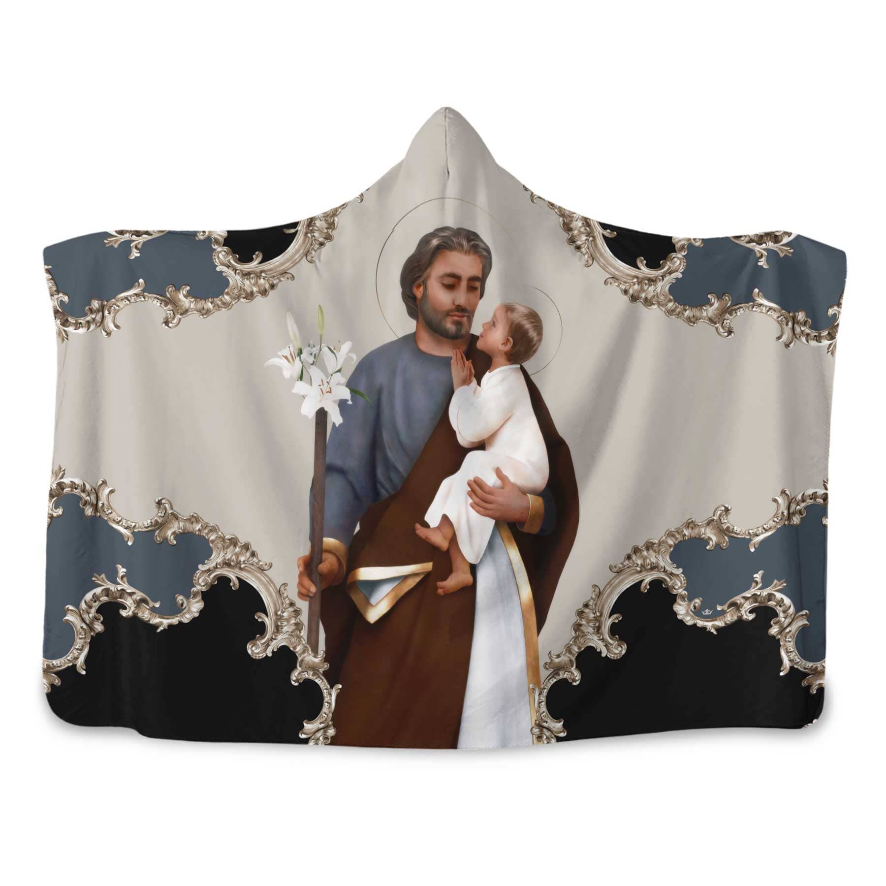 St. Joseph Hooded Blanket (Baroque)