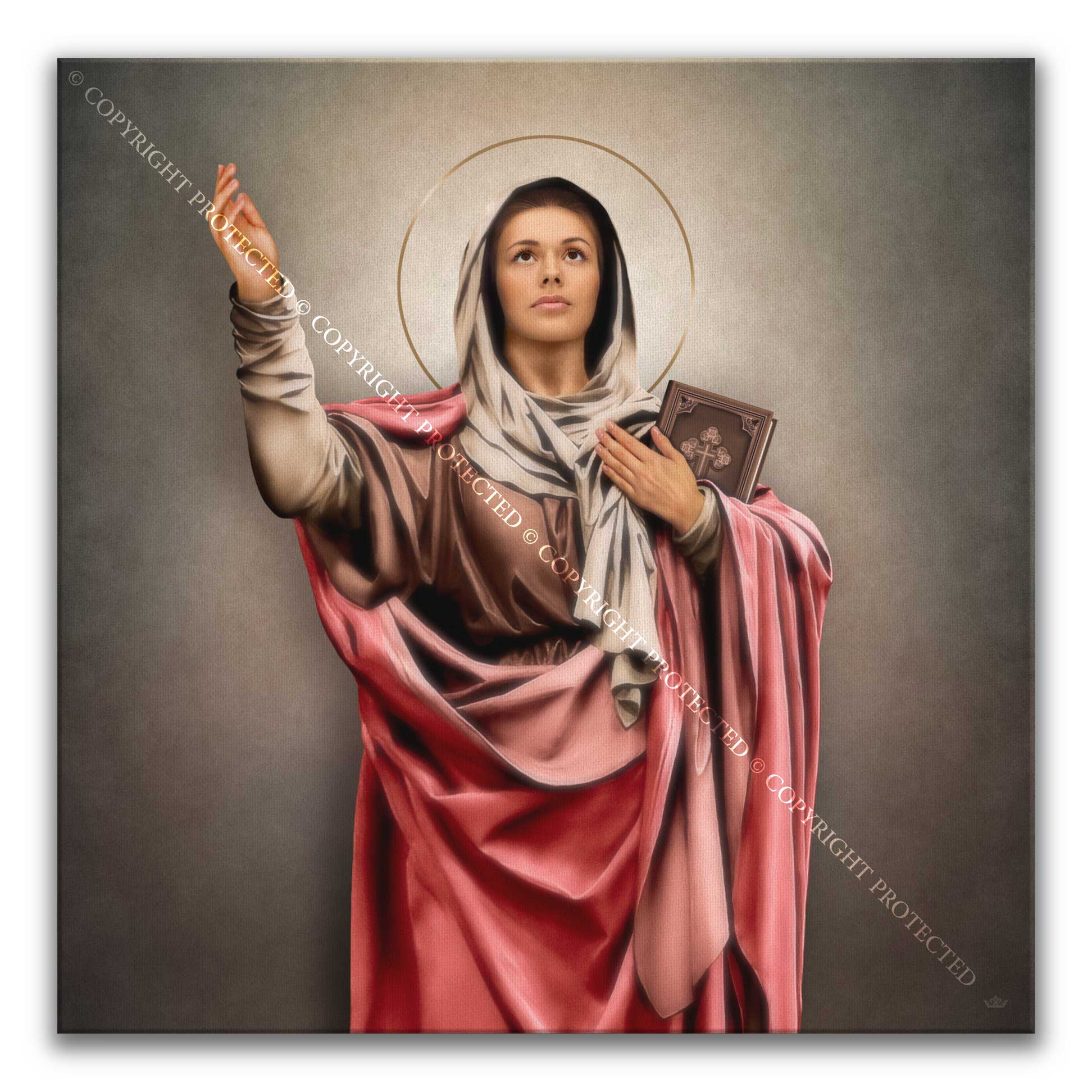 St. Monica Canvas Print