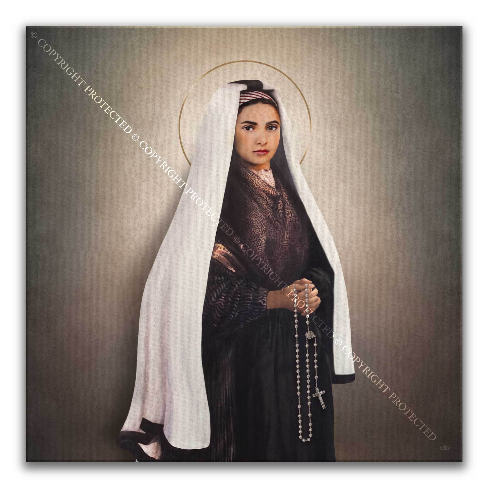 St. Bernadette Canvas Print