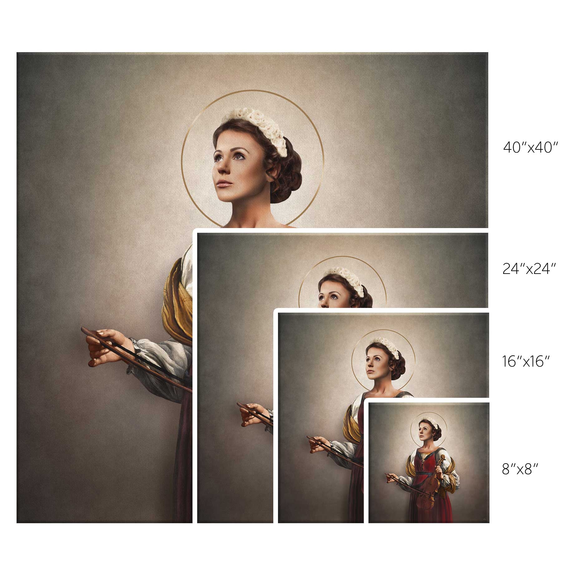 St. Cecilia Canvas Print