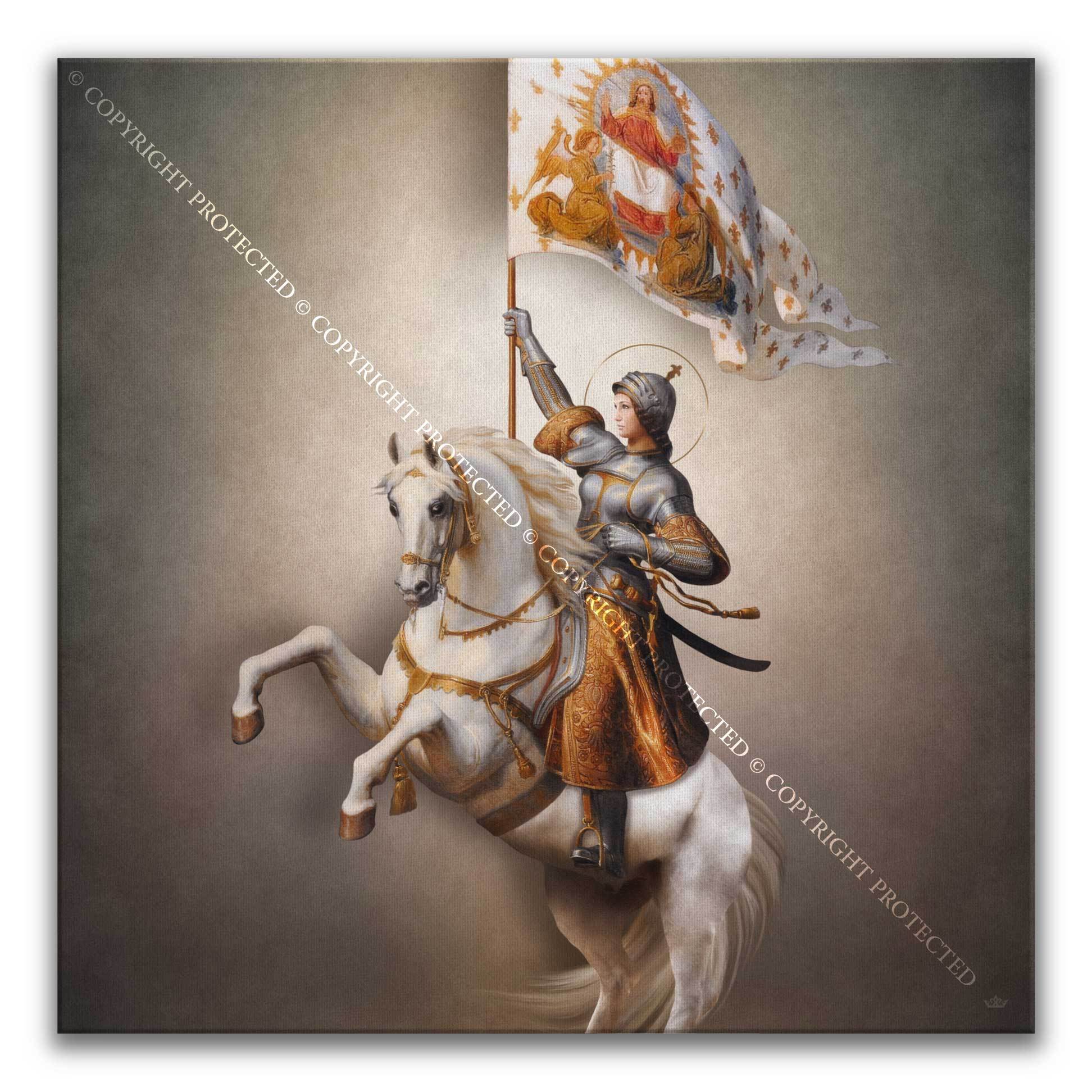 St. Joan of Arc Canvas Print