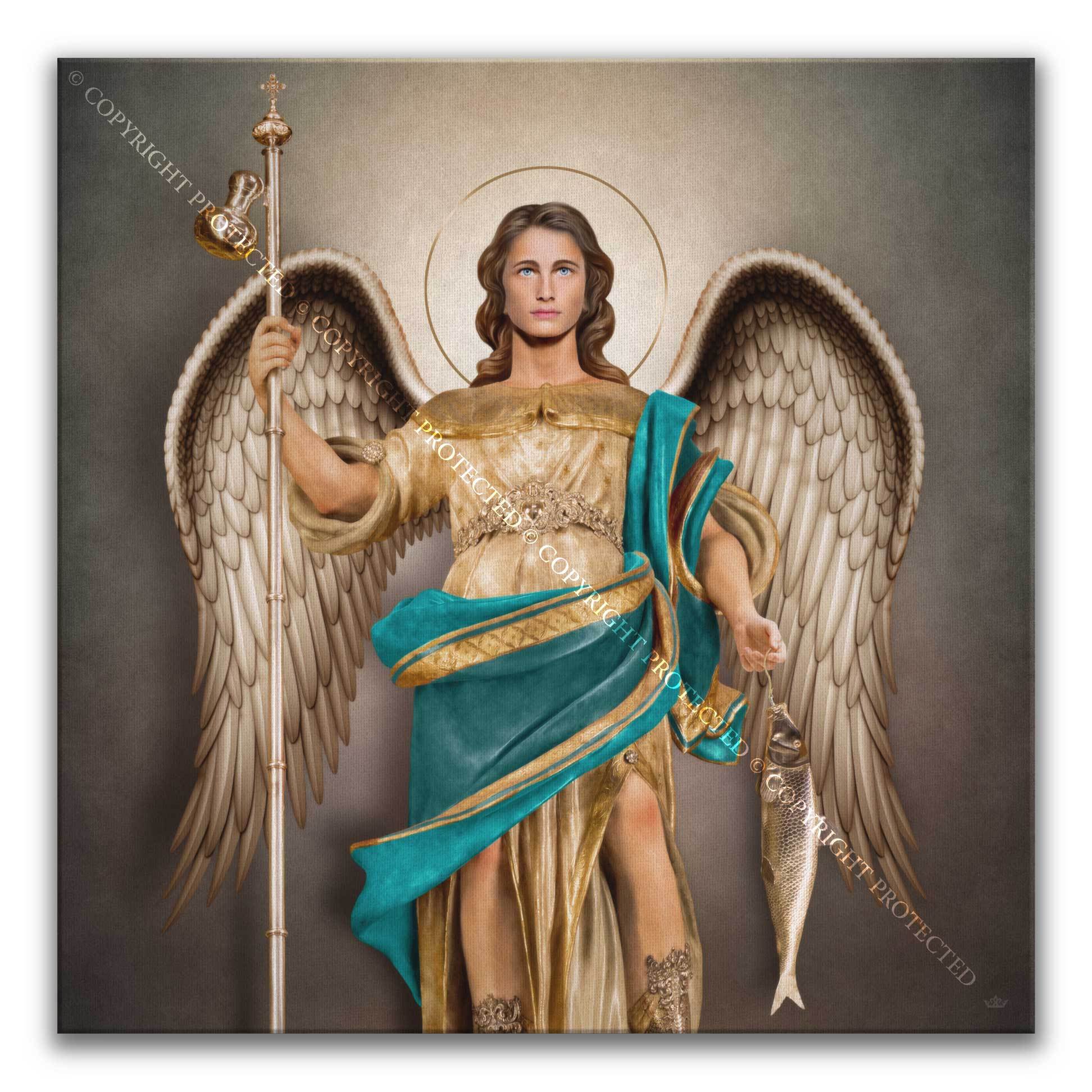 St. Raphael the Archangel Canvas Print