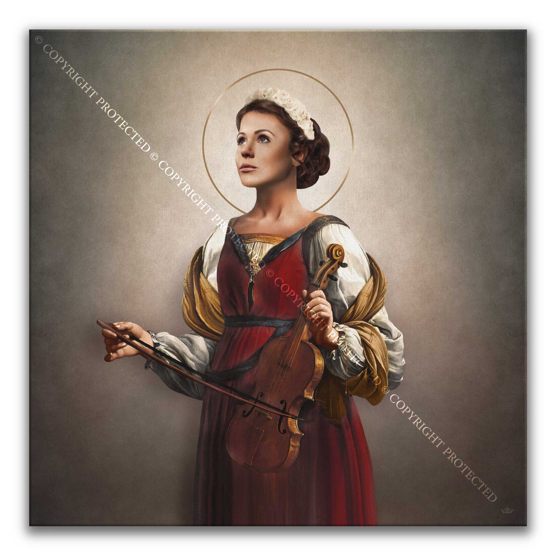 St. Cecilia Canvas Print