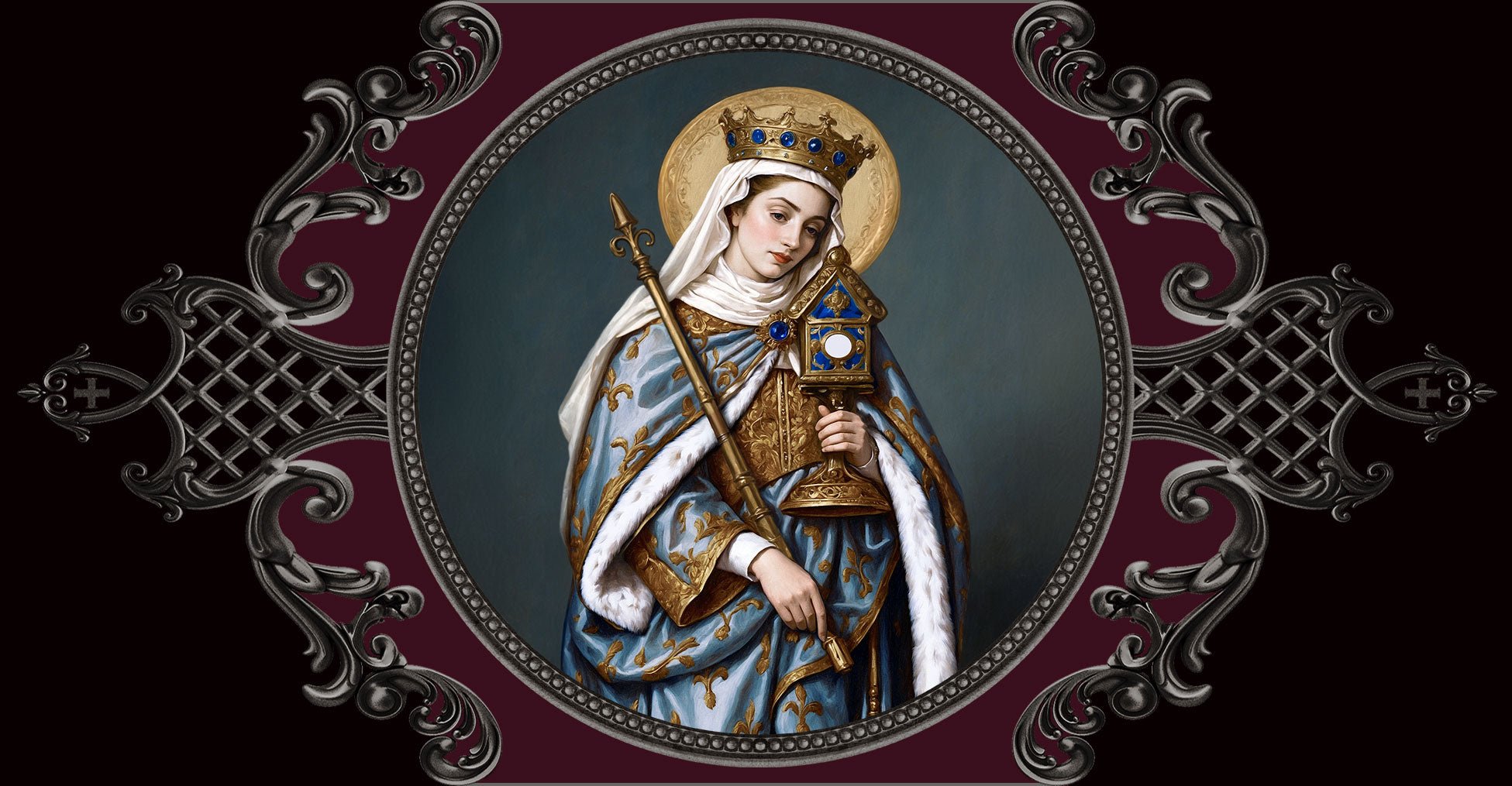 August 13 + Saint Queen Radegund - VENXARA®