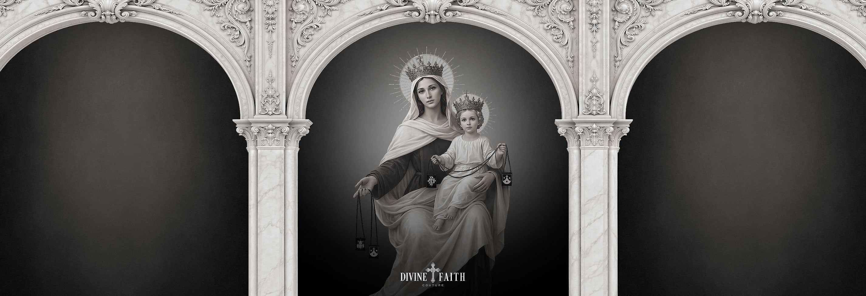 Our Lady of Mt. Carmel Collection | Apparel, Accessories and Home Goods - VENXARA