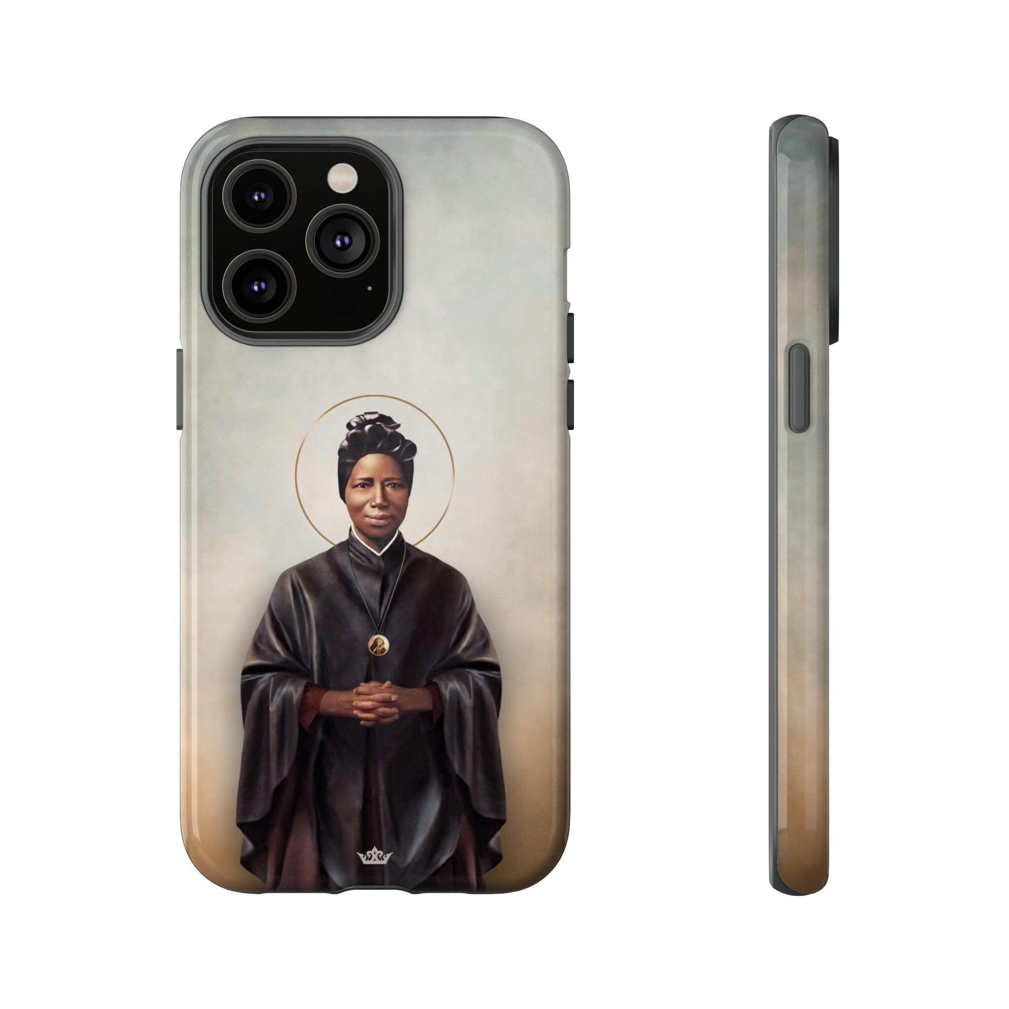 St. Josephine Bakhita Hard Phone Case (Light)