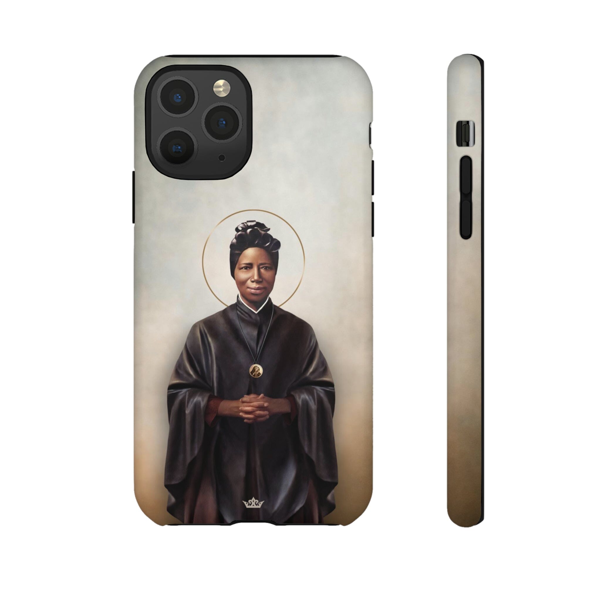 St. Josephine Bakhita Hard Phone Case (Light)