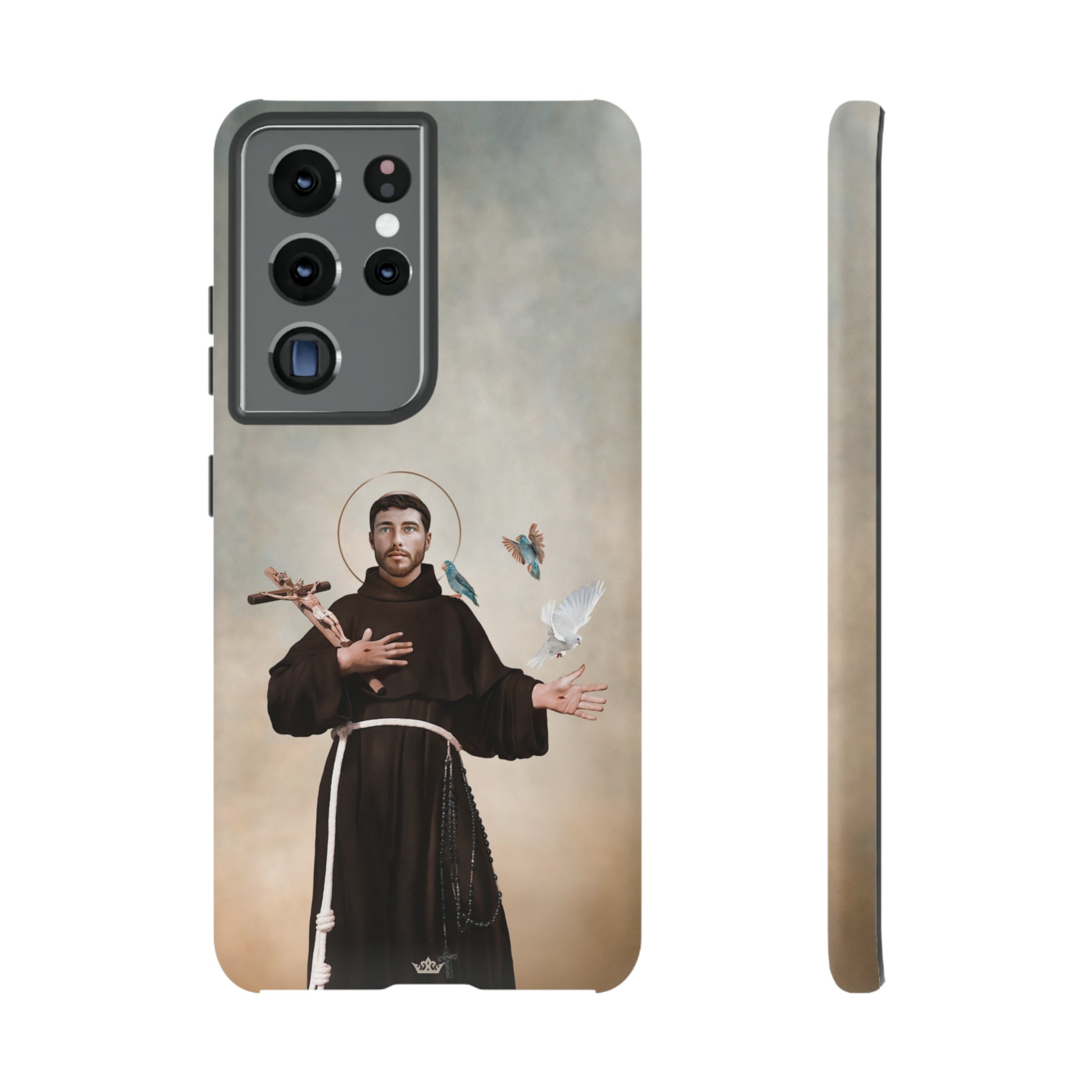 St. Francis of Assisi Hard Phone Case (Light)