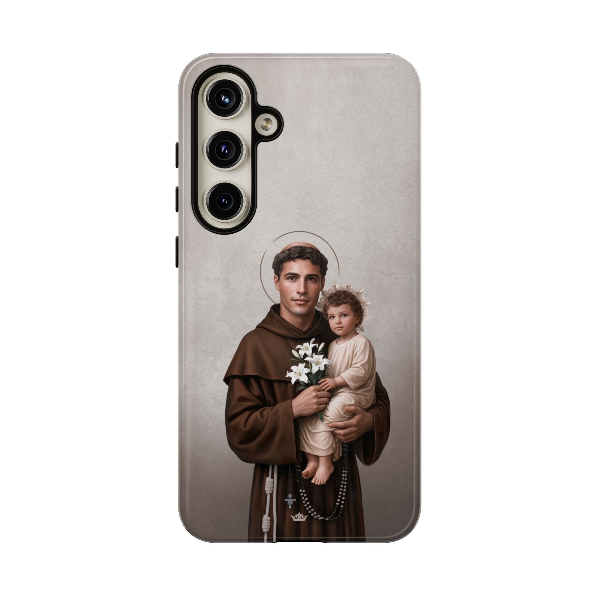 St. Anthony of Padua Hard Phone Case (Light) Copyright VENXARA