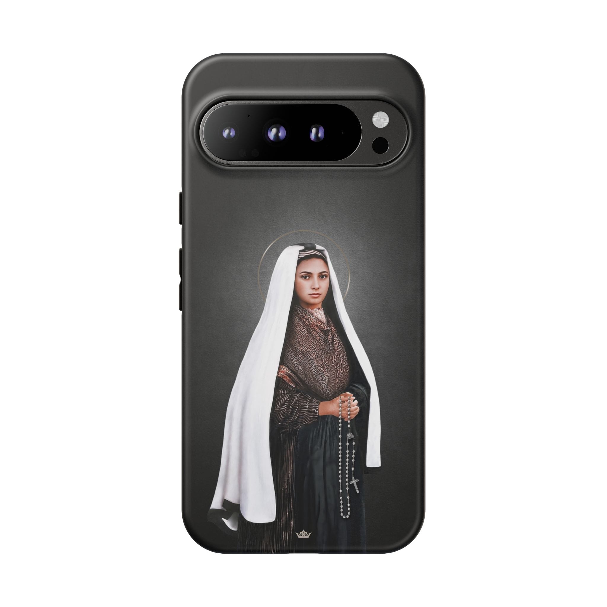 St. Bernadette Hard Phone Case (Dark) Copyright VENXARA