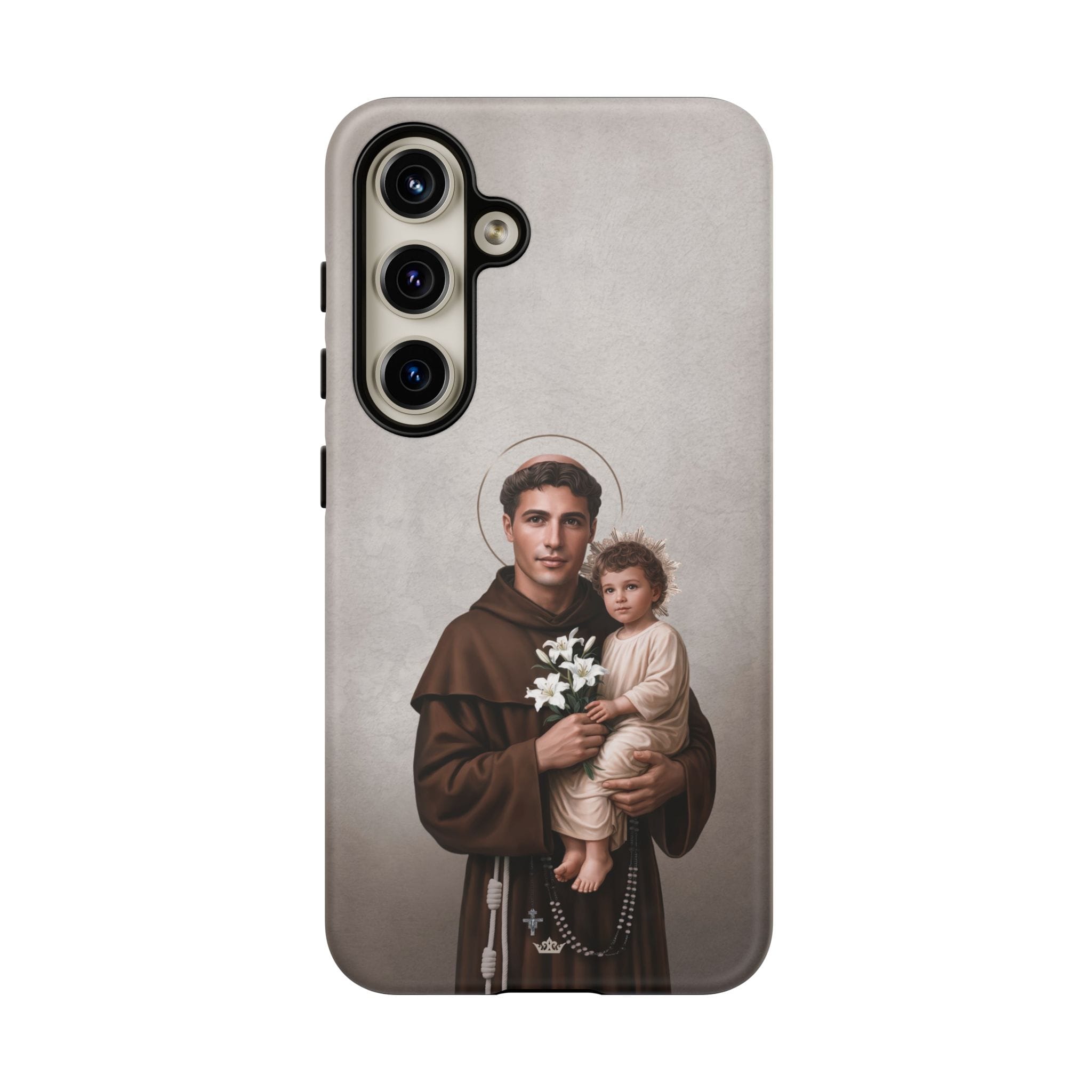 St. Anthony of Padua Hard Phone Case (Light) Copyright VENXARA