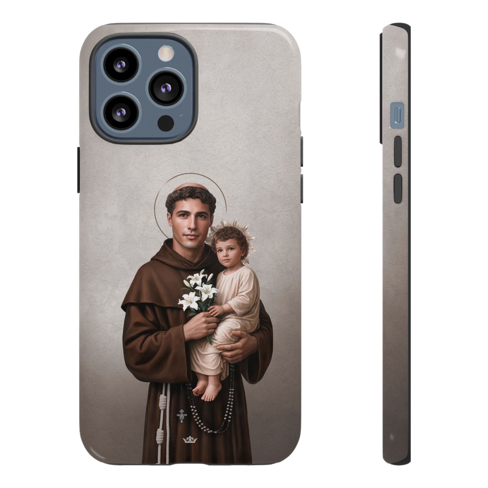 St. Anthony of Padua Hard Phone Case (Light) Copyright VENXARA
