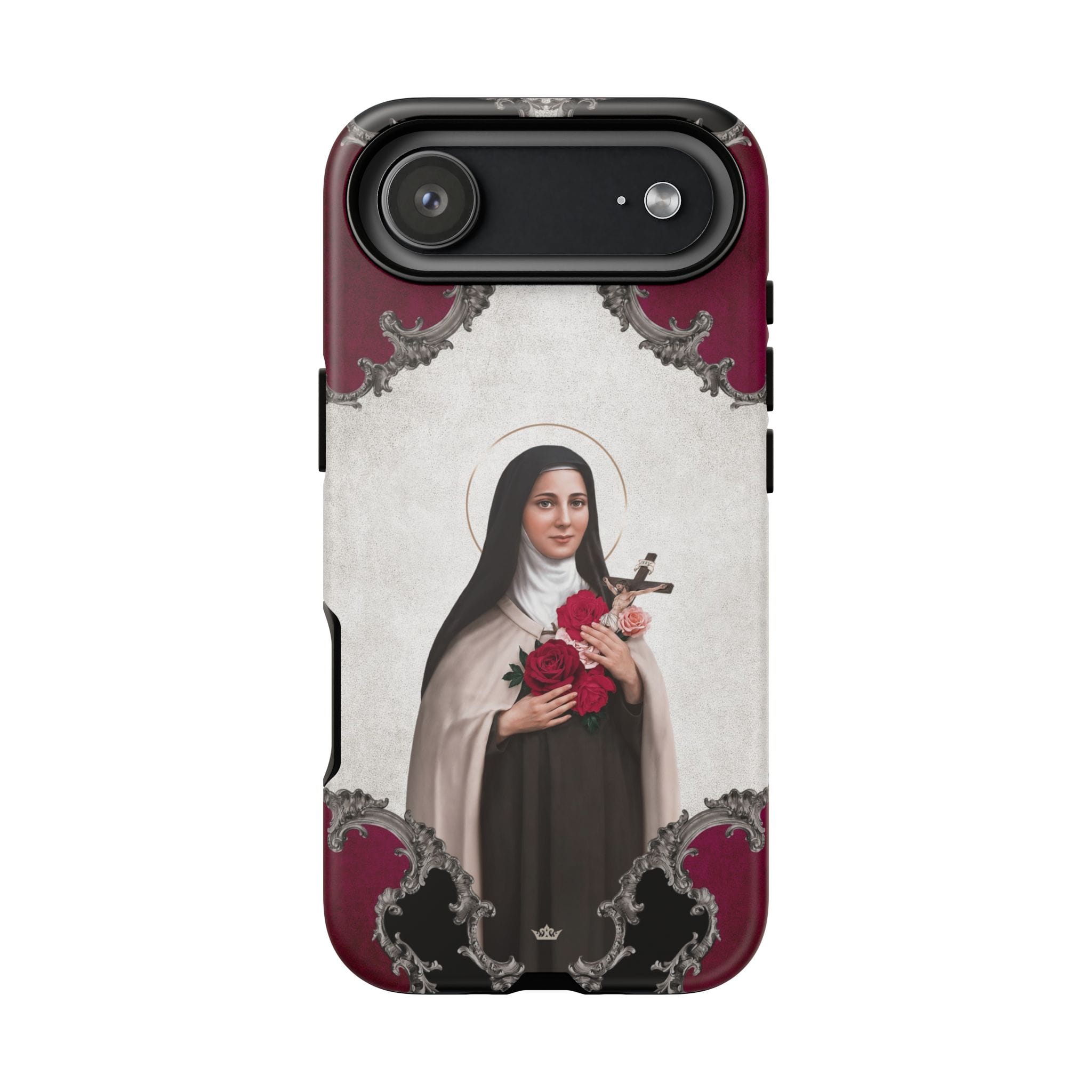 St. Therese of Lisieux Hard Phone Case (Baroque) Copyright VENXARA